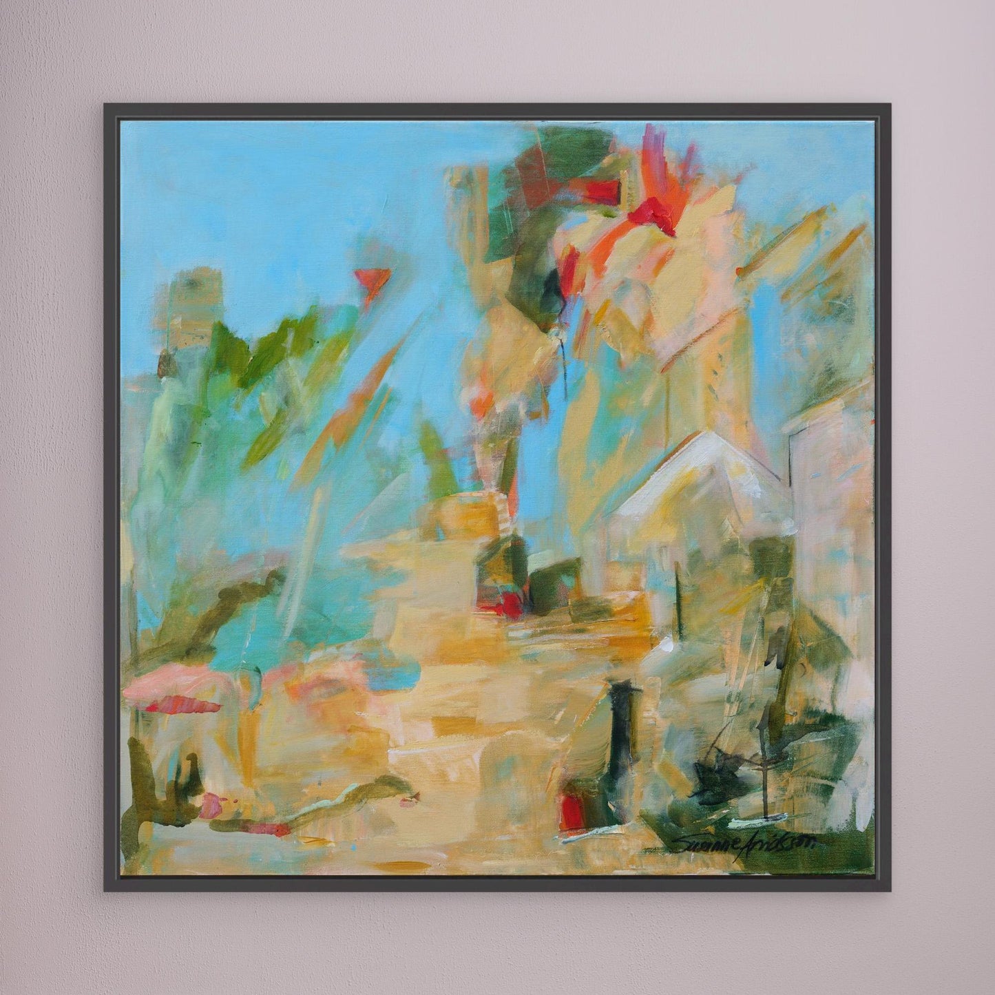 Sommarvind – Tryck på canvas