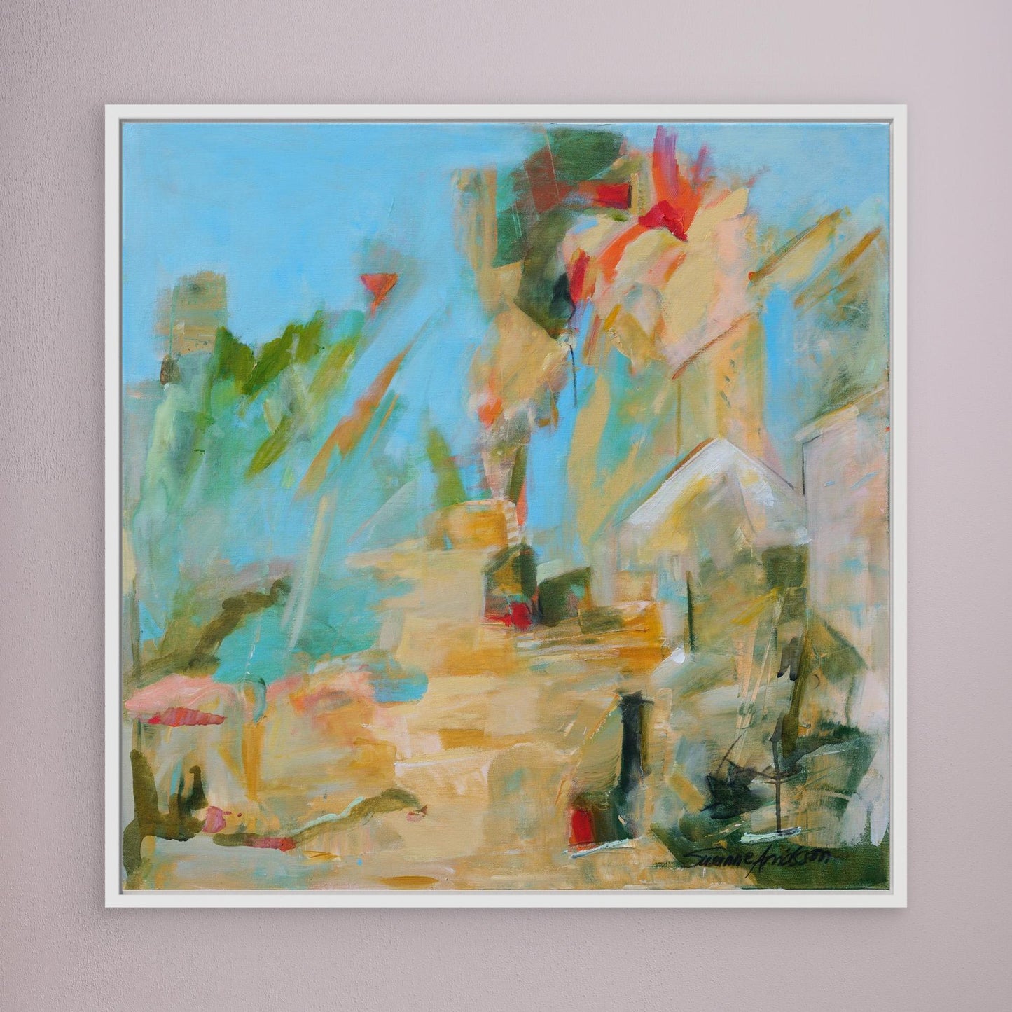 Sommarvind – Tryck på canvas