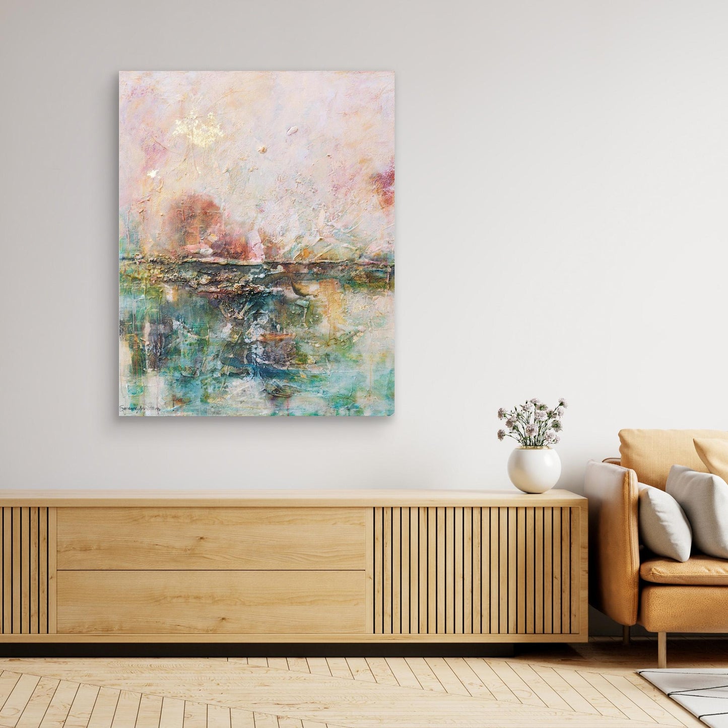 Golden Rhythms – A Journey in Color - Tryck på Canvas