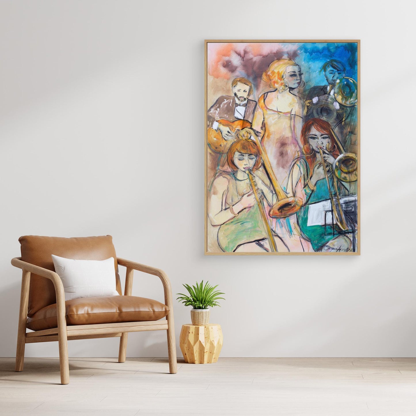 Just Jazz - Tryck på Canvas i flera storlekar