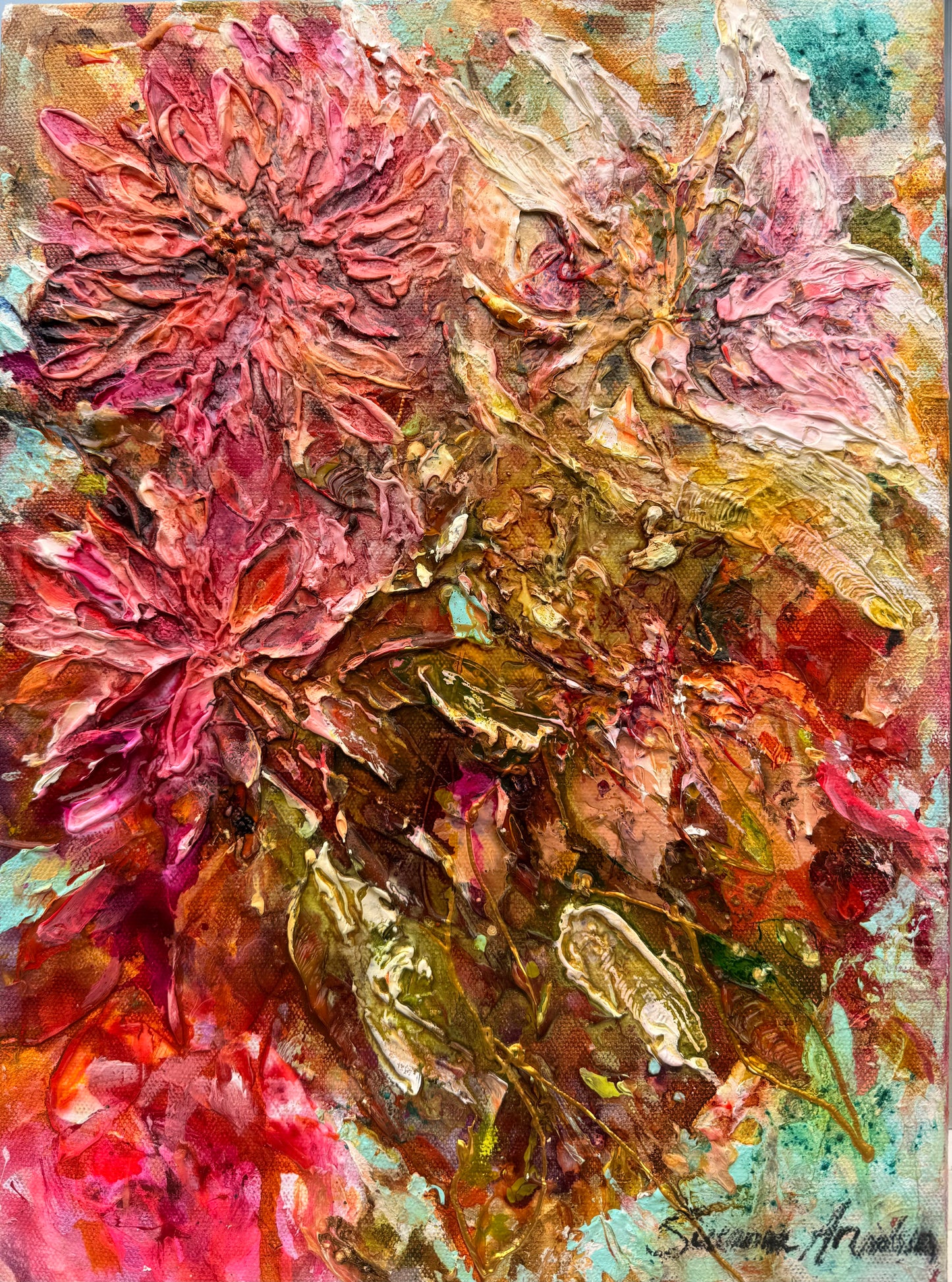 Handmålade tavlor online - Färgstark konst