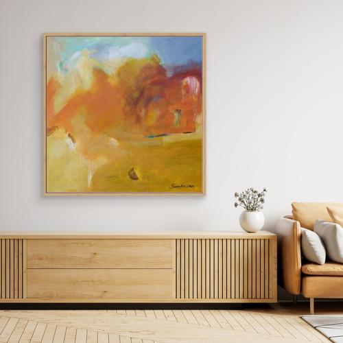 Tryck på Canvas - Abstrakt konst - Ur jorden