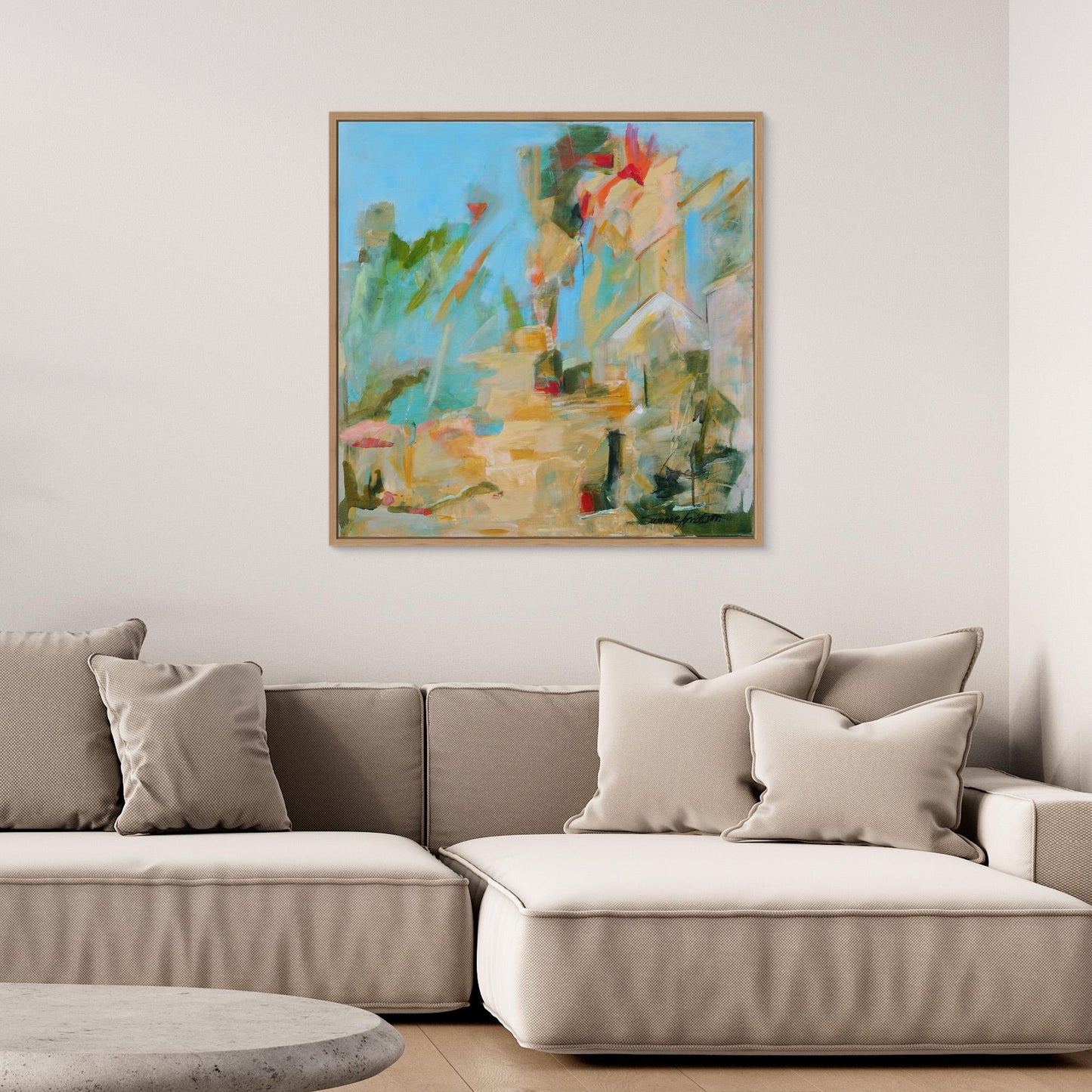 Sommarvind – Tryck på canvas