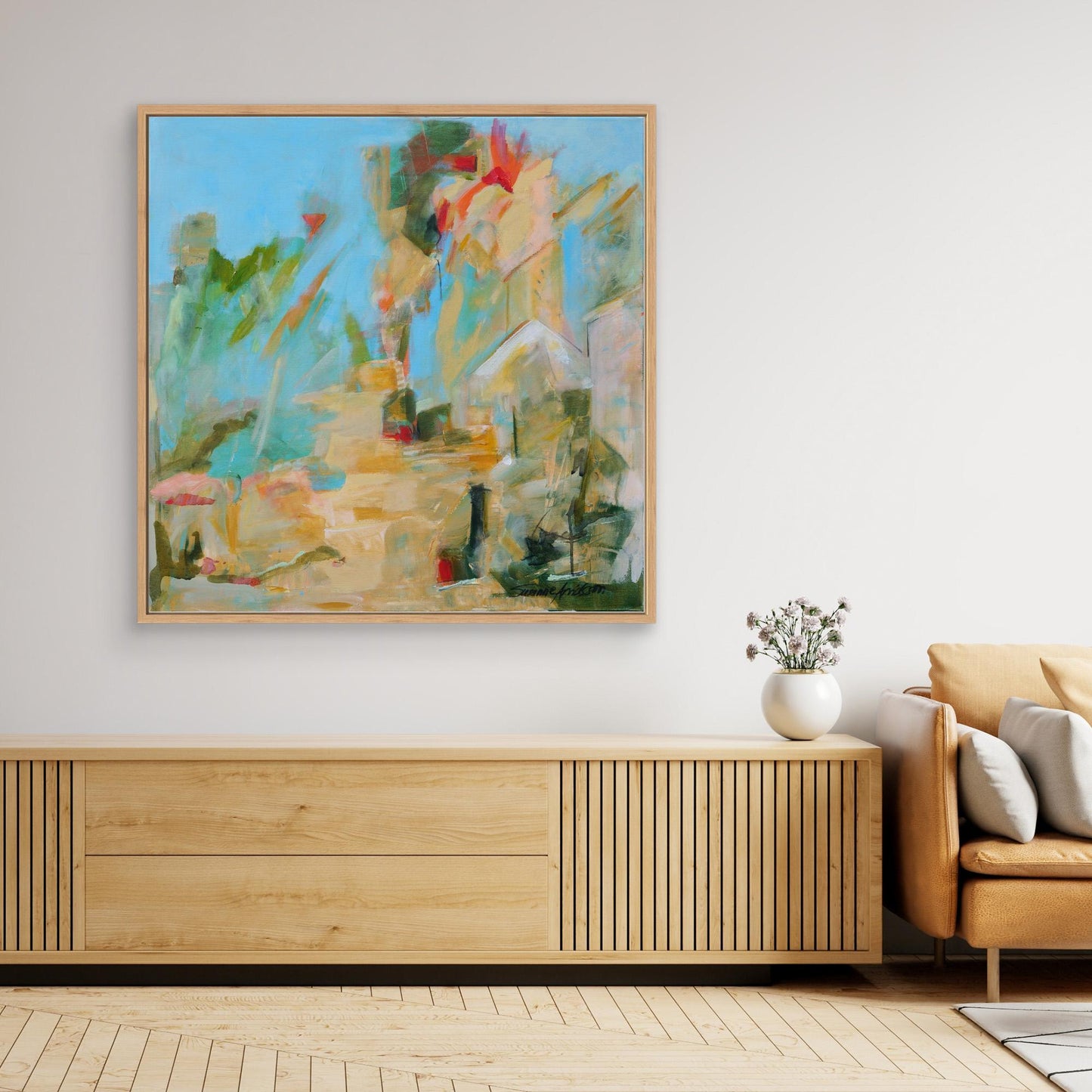 Sommarvind – Tryck på canvas
