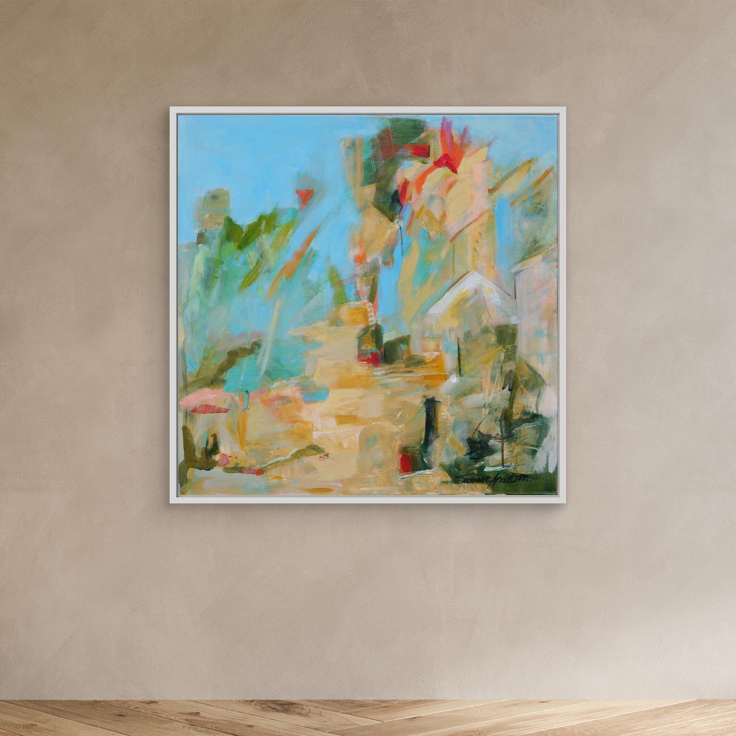 Sommarvind – Tryck på canvas