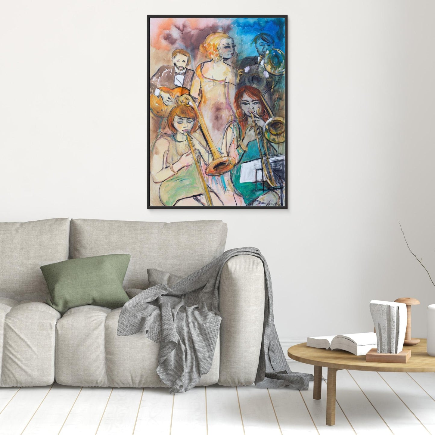 Just Jazz - Tryck på Canvas i flera storlekar