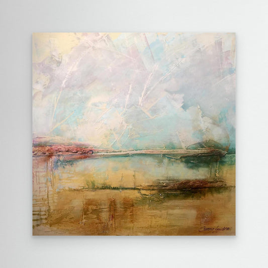 Köpa tavla – Tryck på Canvas Soft Horizon