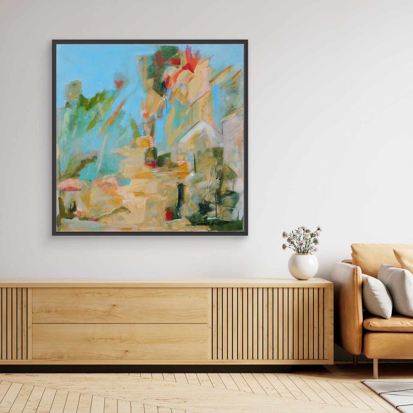 Sommarvind – Tryck på canvas
