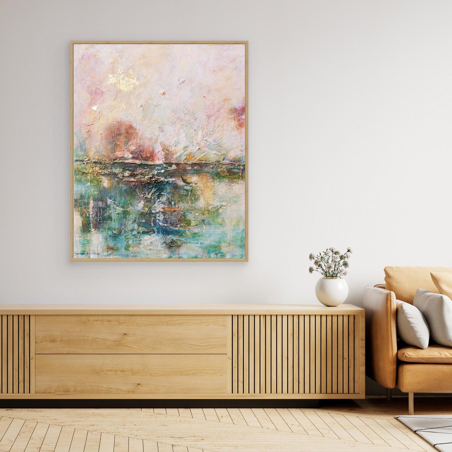 Golden Rhythms – A Journey in Color - Tryck på Canvas