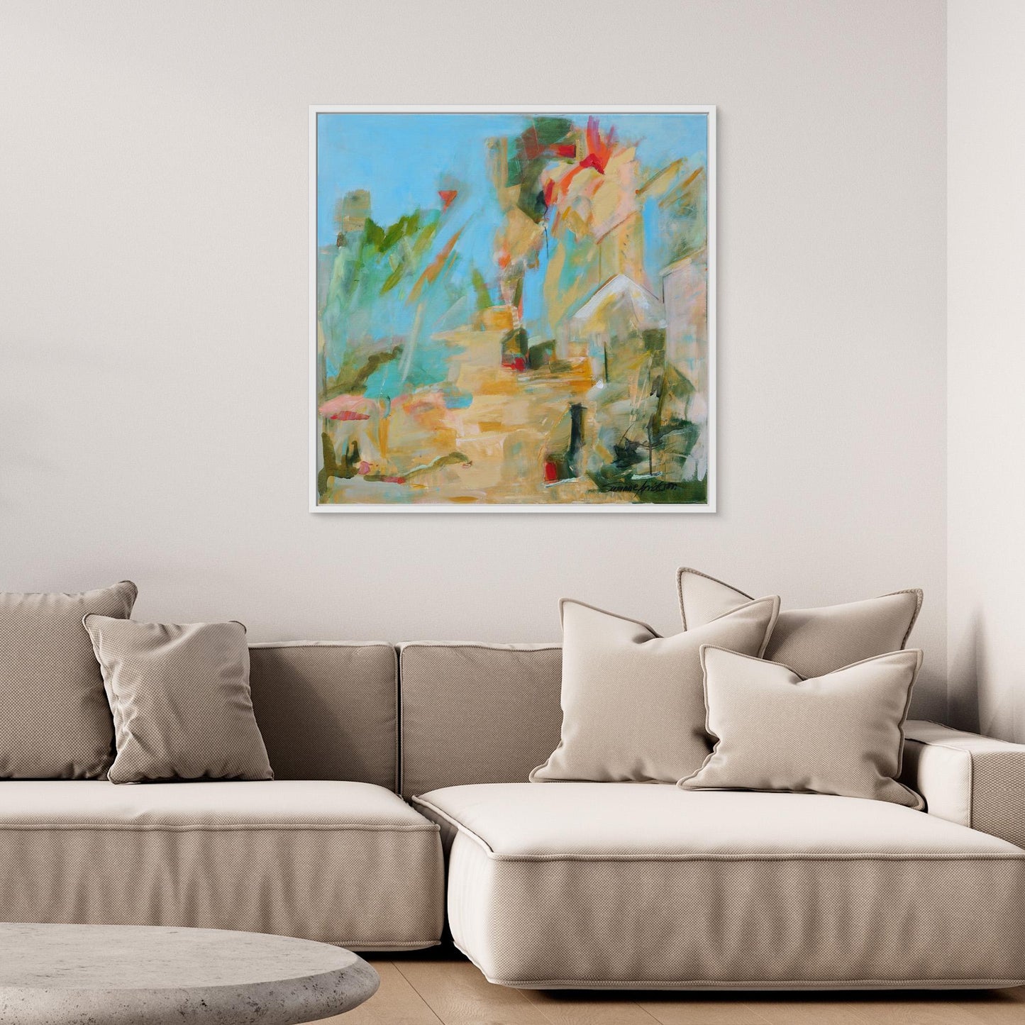 Sommarvind – Tryck på canvas