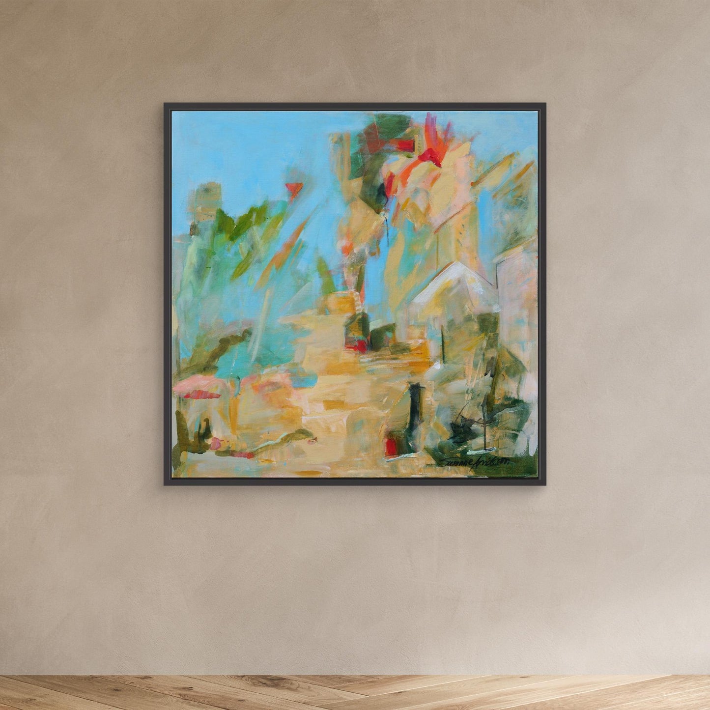Sommarvind – Tryck på canvas