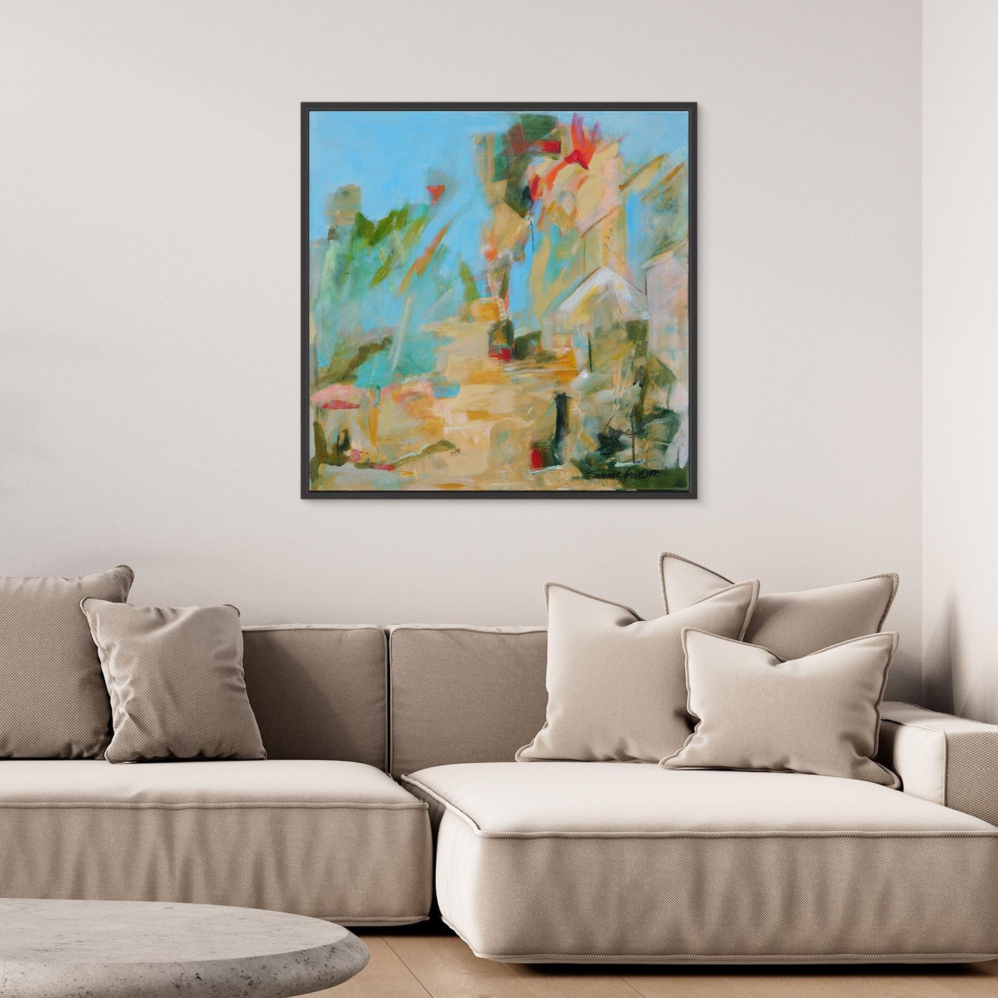 Sommarvind – Tryck på canvas