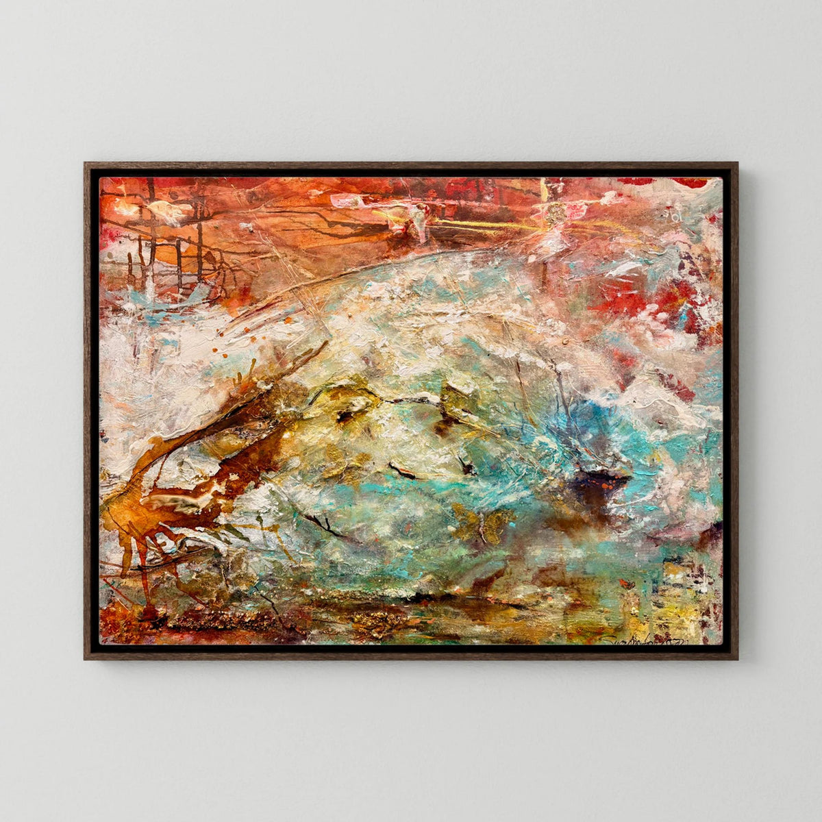 Butterfly- Konsttryck på canvas