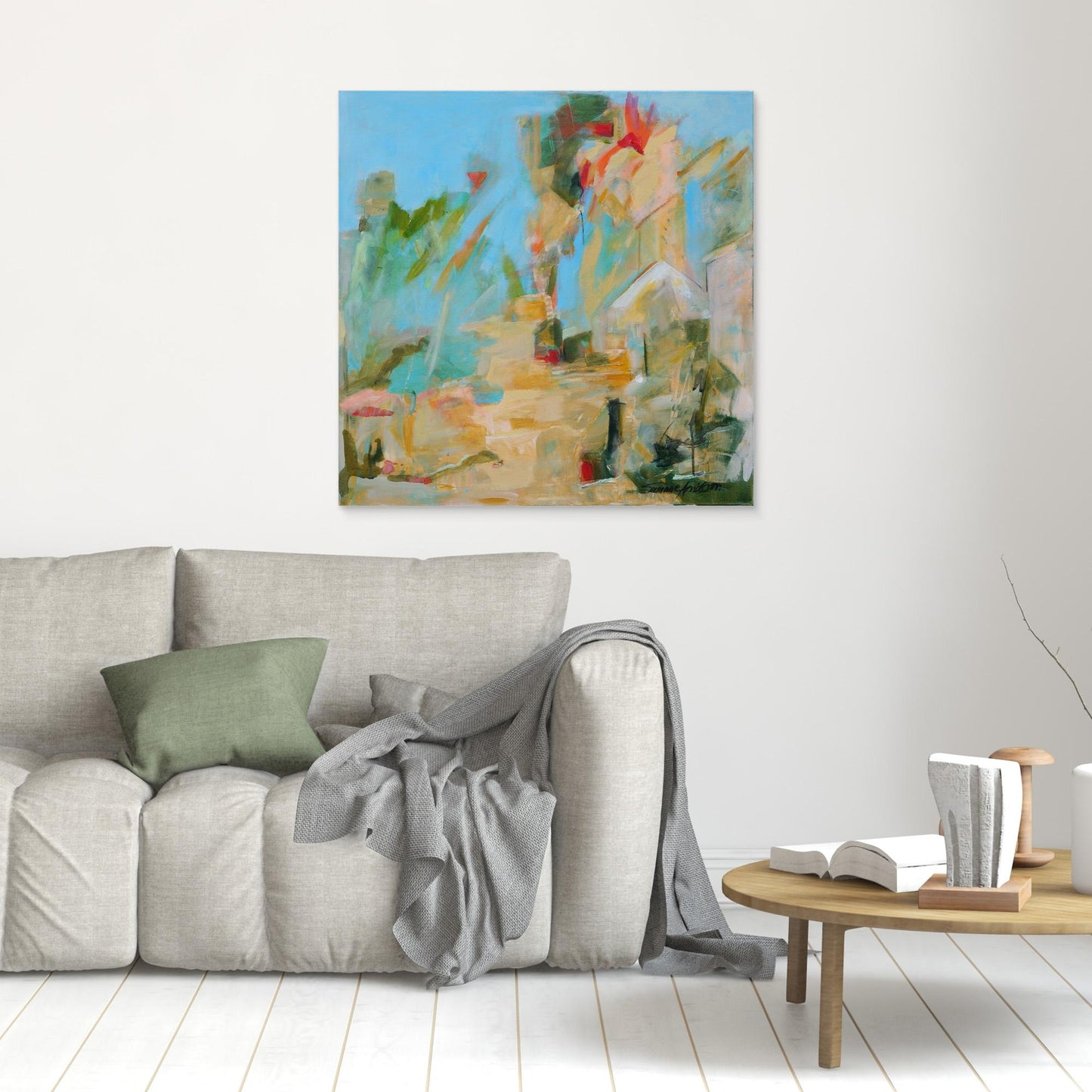 Sommarvind – Tryck på canvas