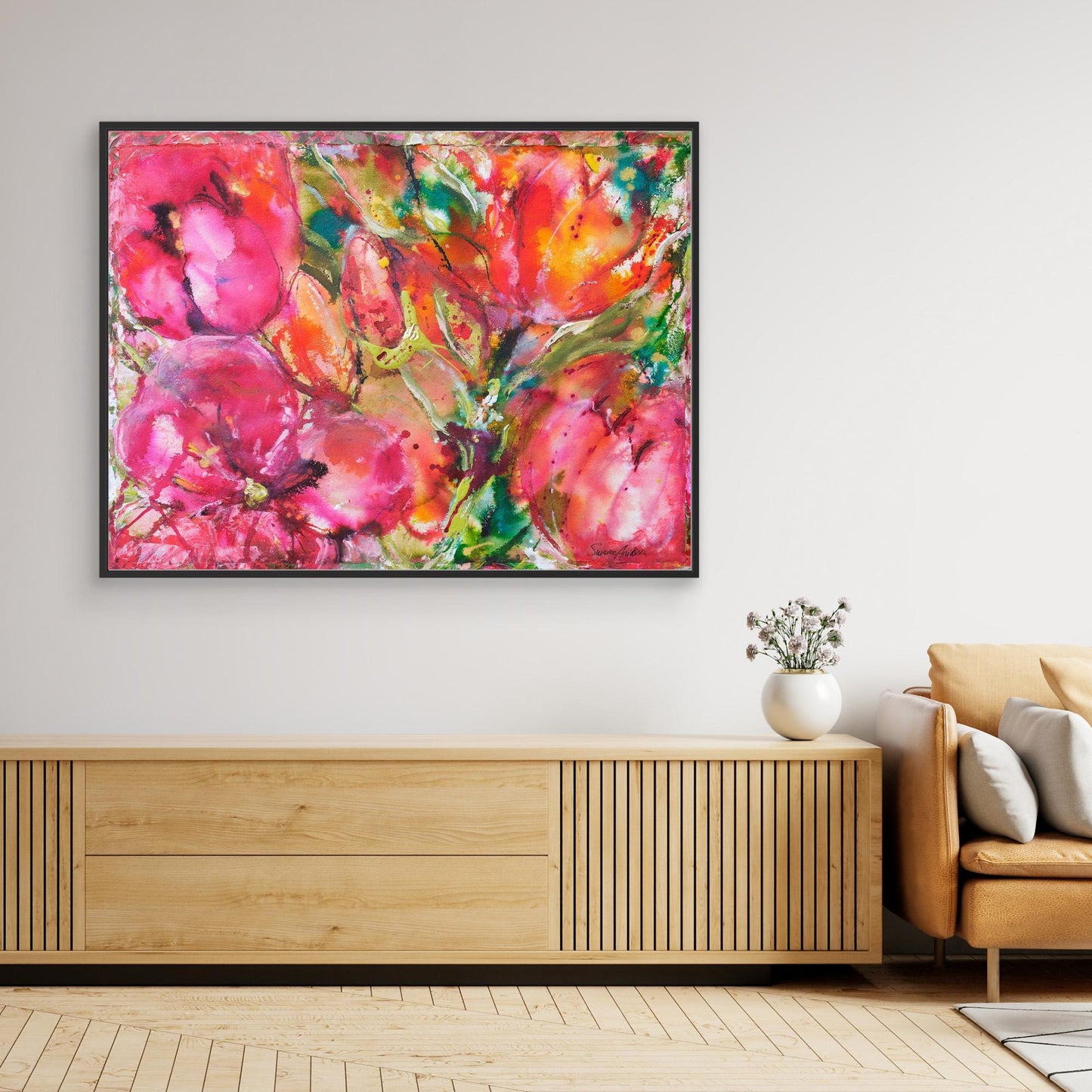 Flower - Tryck på Canvas i olika storlekar