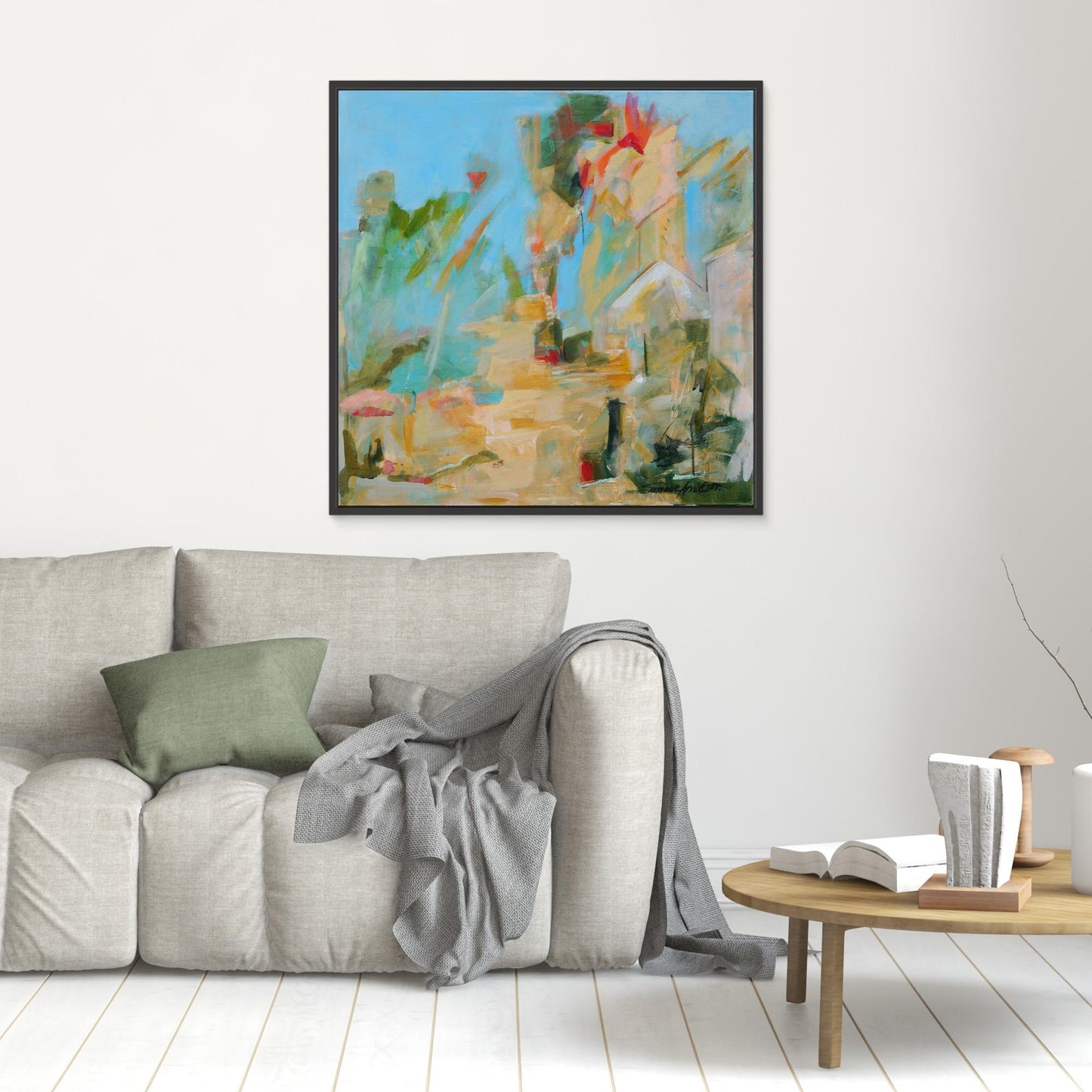 Sommarvind – Tryck på canvas