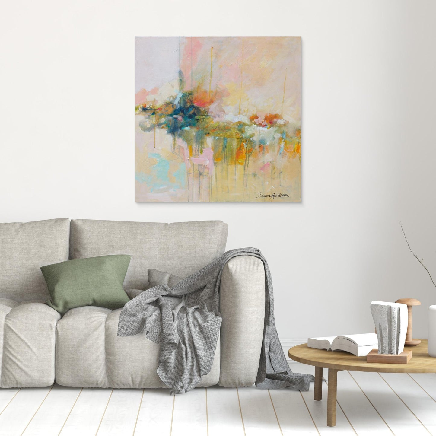 Sailing away - konsttryck på canvasduk