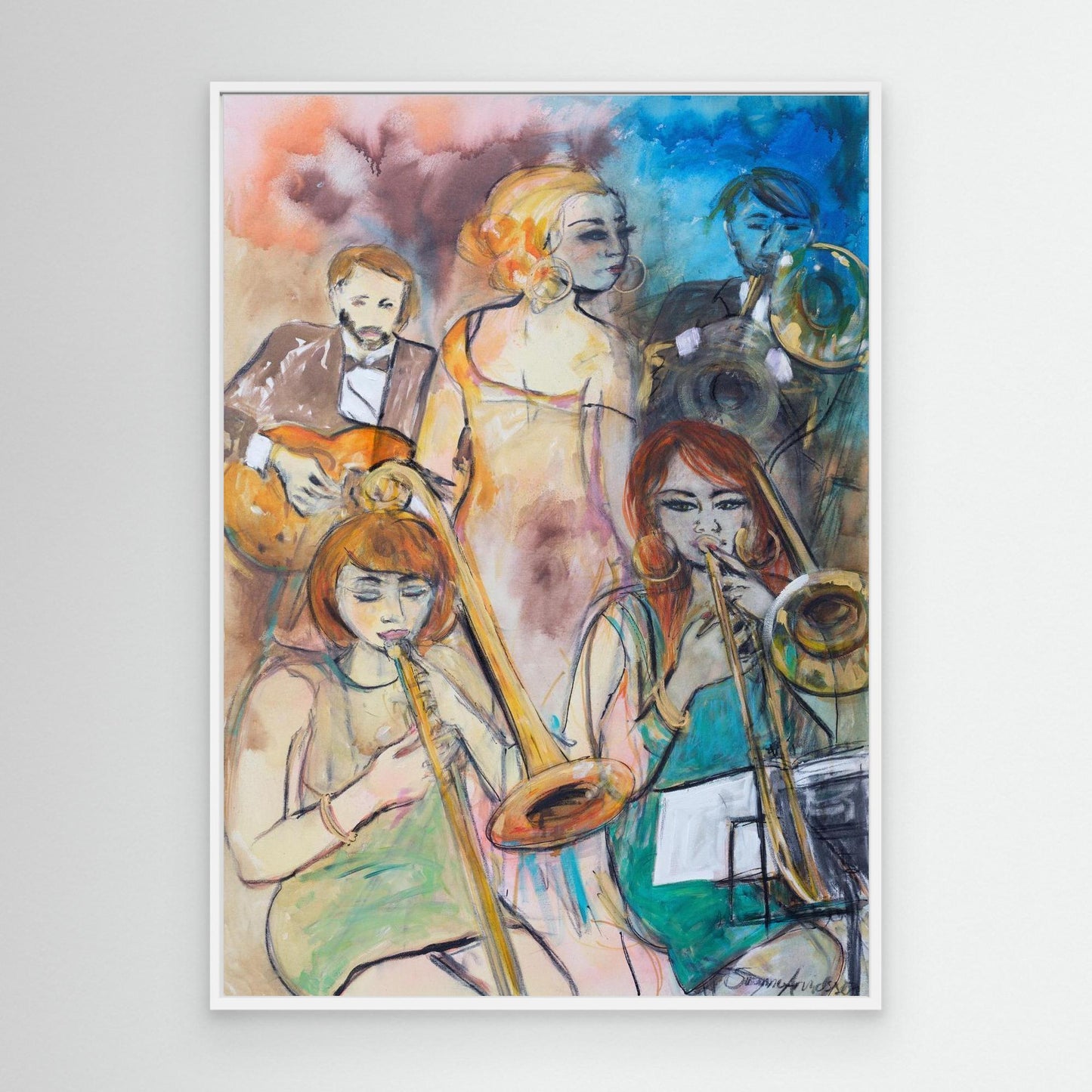 Just Jazz - Tryck på Canvas i flera storlekar