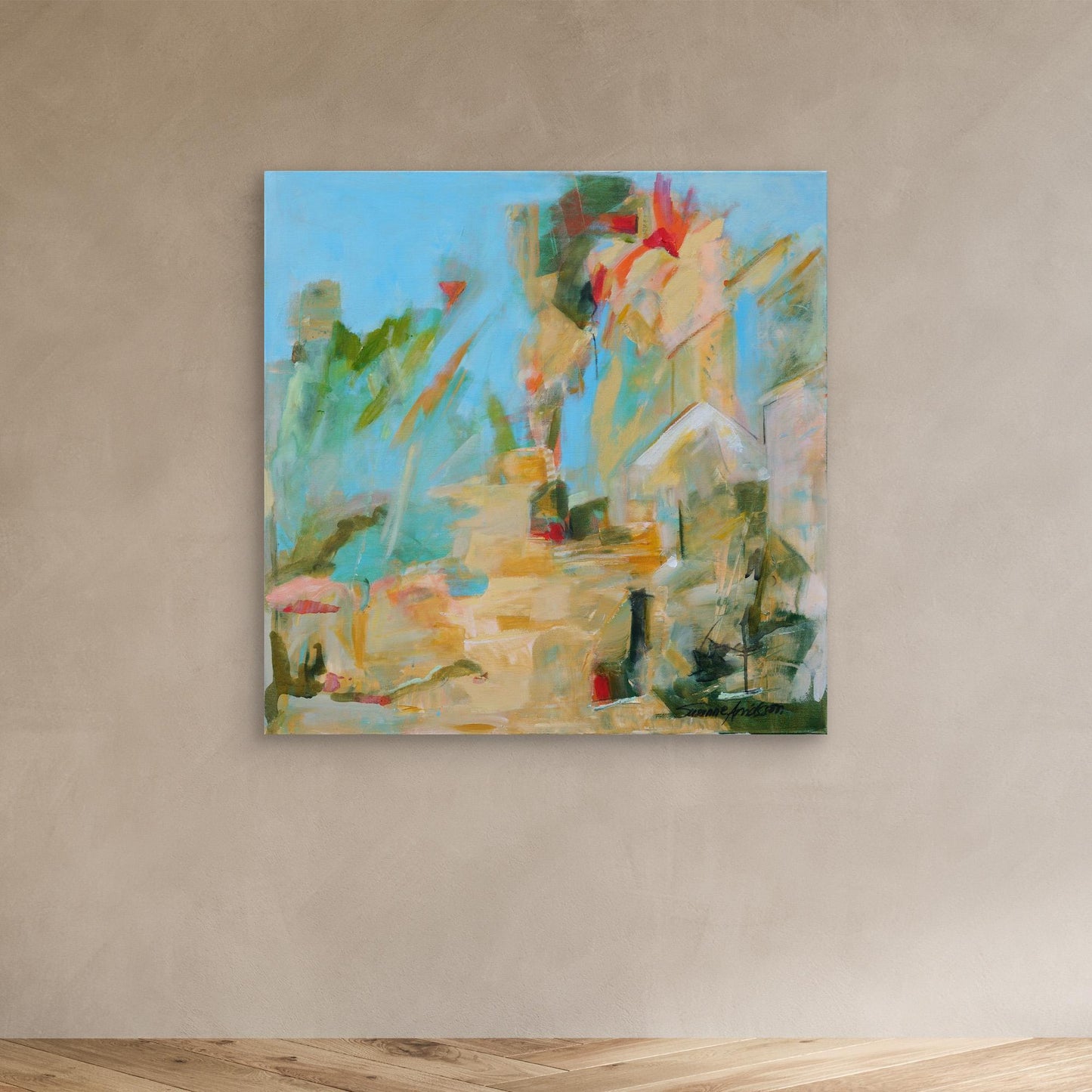 Sommarvind – Tryck på canvas