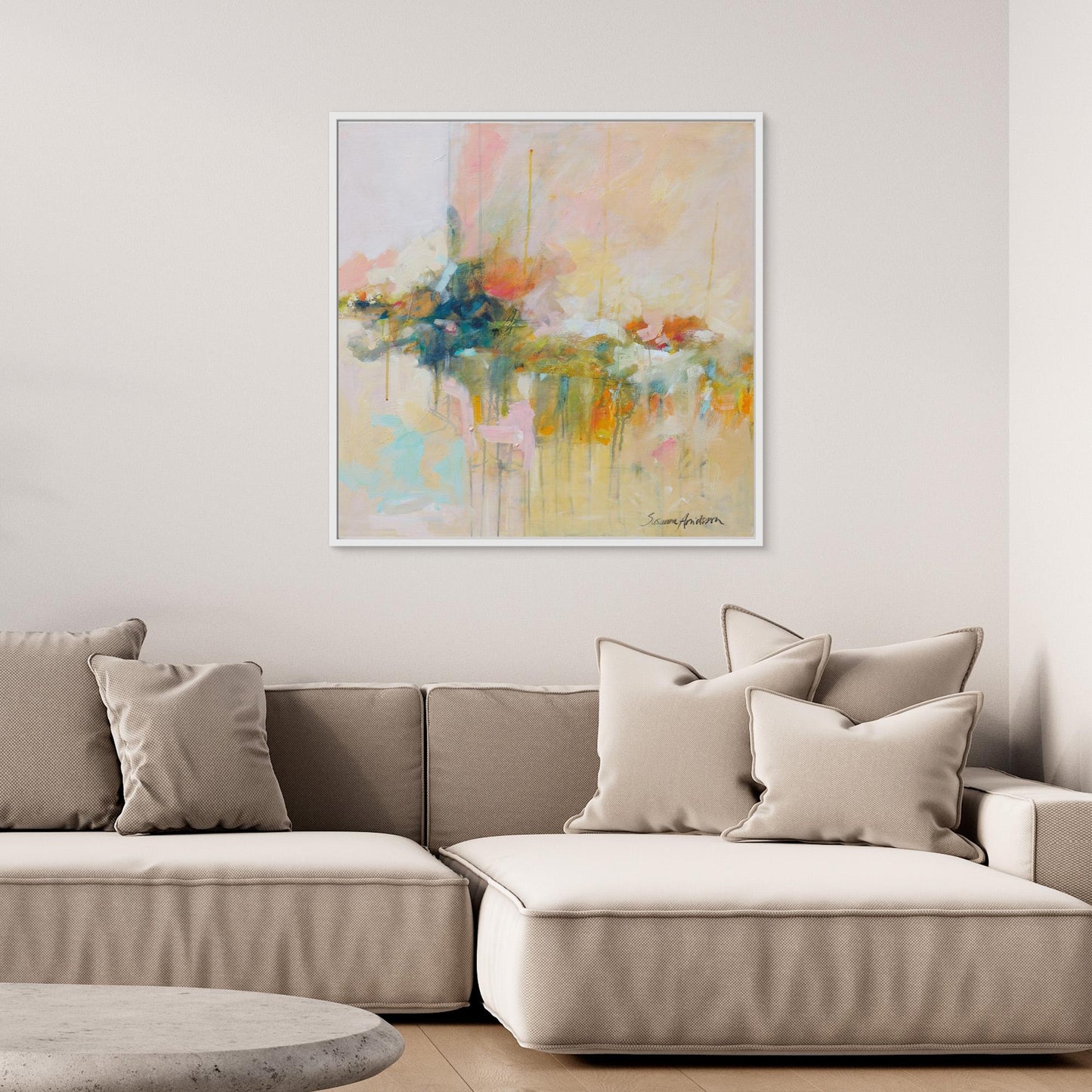 Sailing away - konsttryck på canvasduk