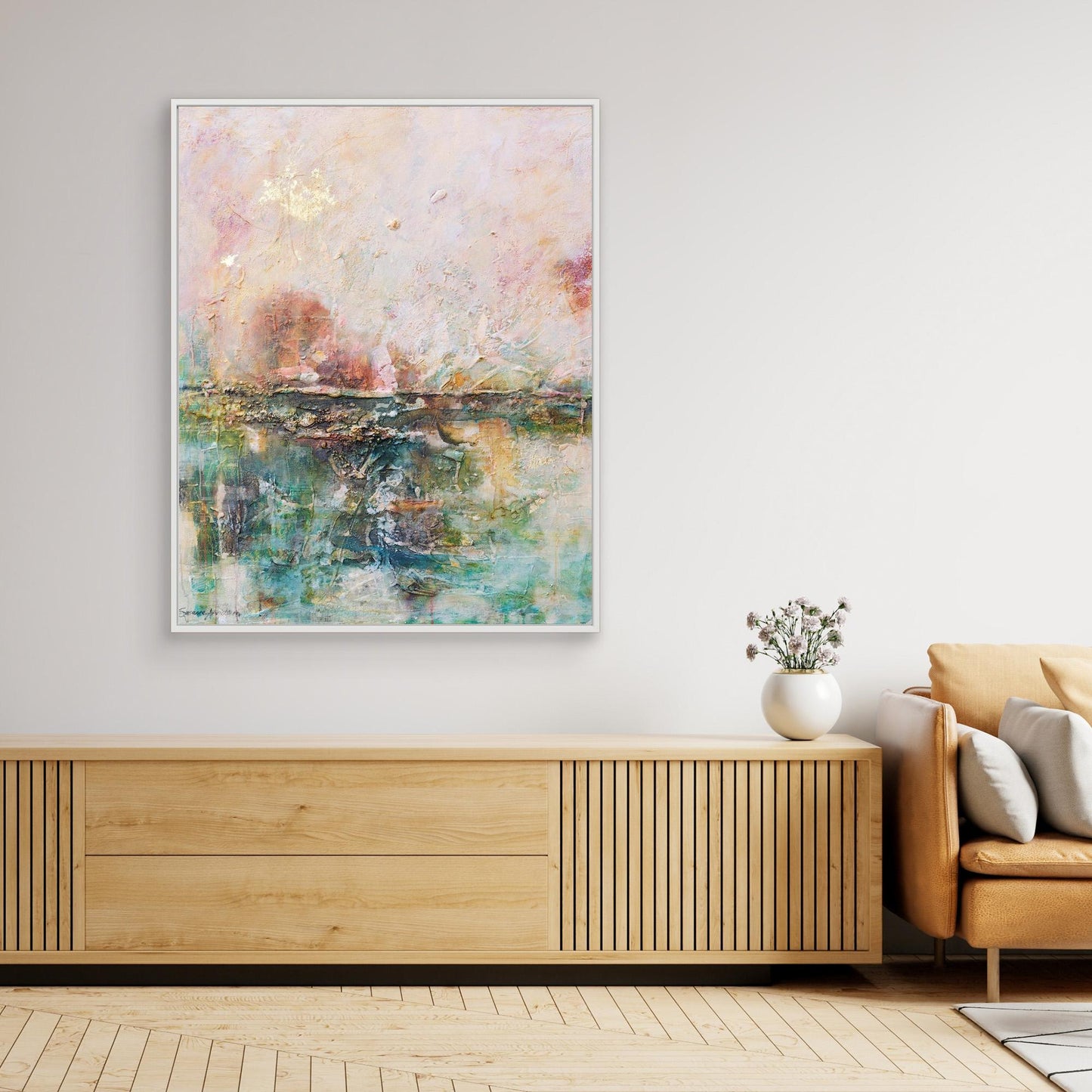 Golden Rhythms – A Journey in Color - Tryck på Canvas