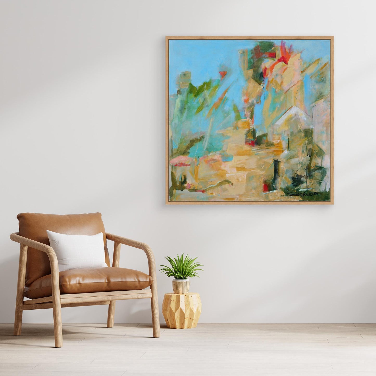 Sommarvind – Tryck på canvas