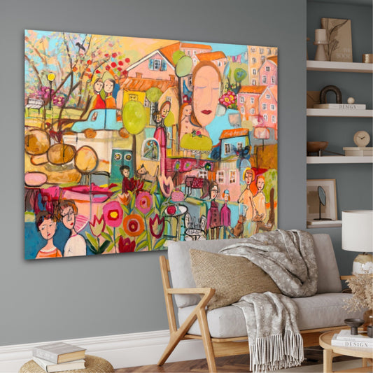 Konsttryck på duk – levande konst skapad från originalmålningar