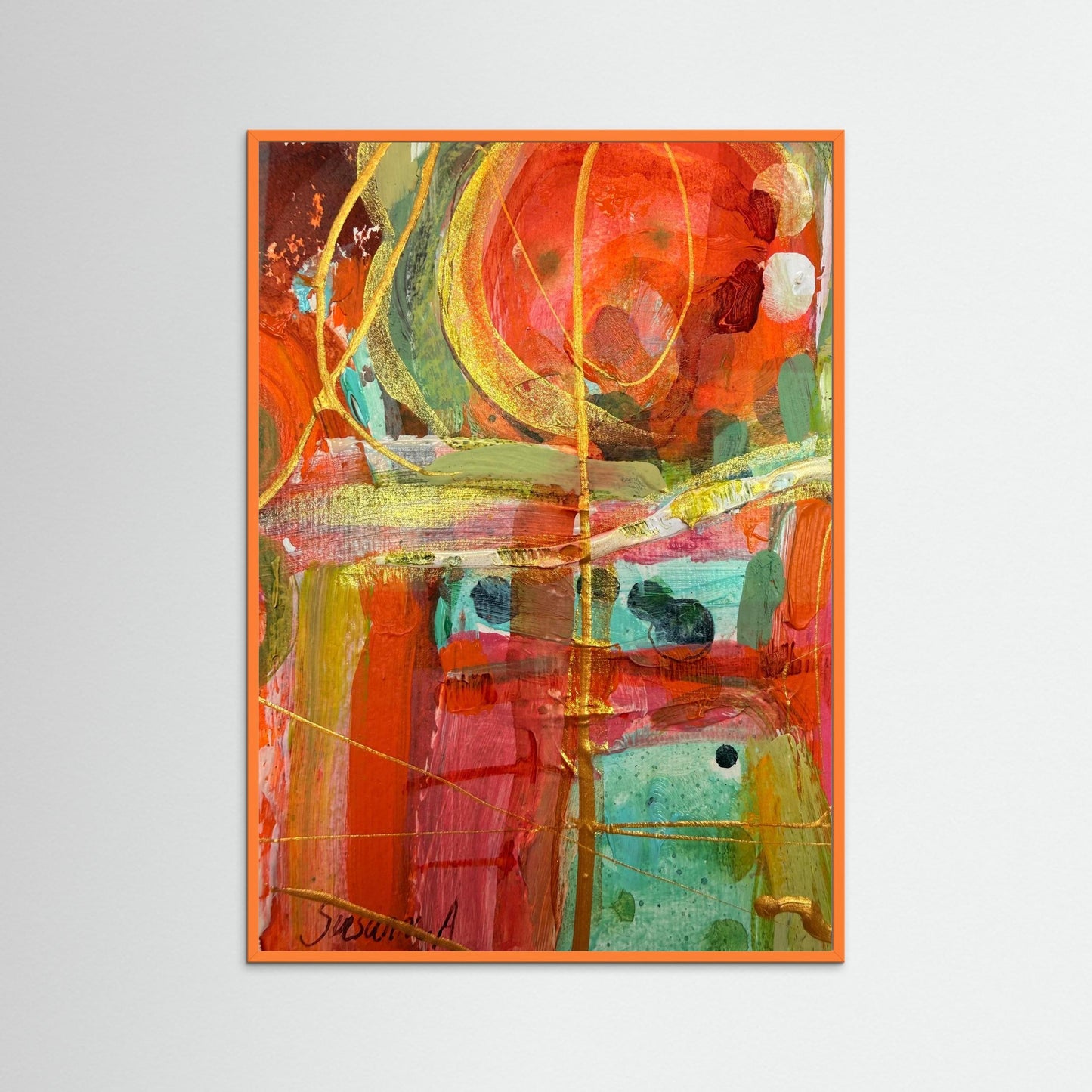 Fine Art Print- Abstrakt landskap - När ljuset leker