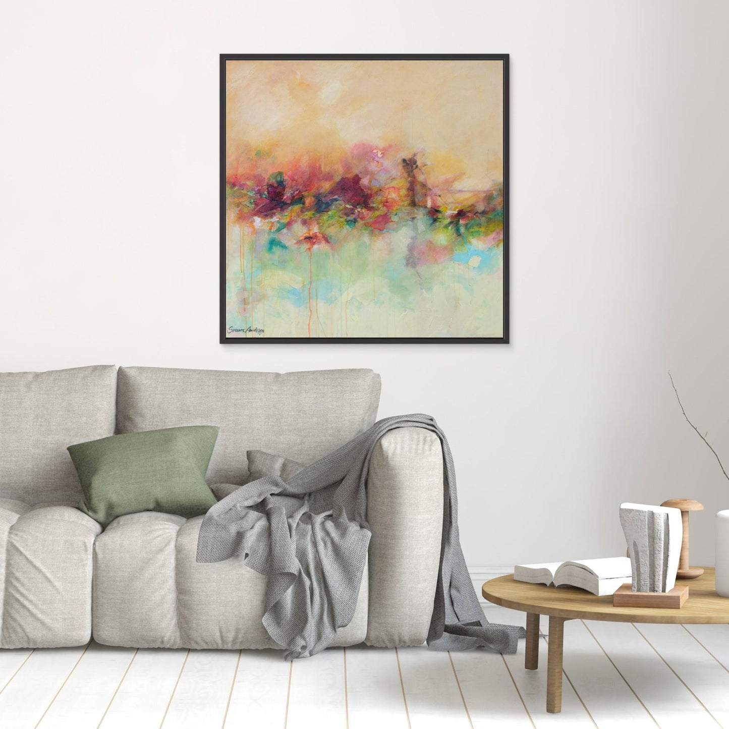 Konsttryck på canvas- Violinisten