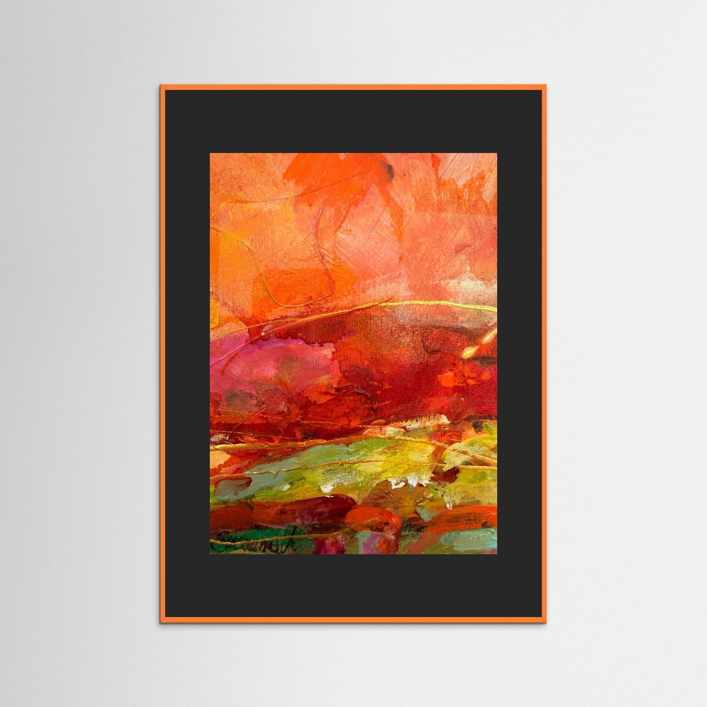 Fine Art Print - Abstrakt landskap 