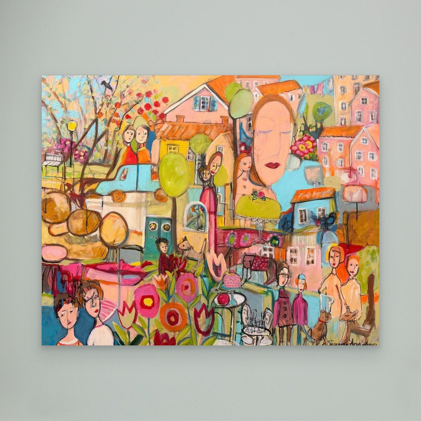 Färgglada tavlor - konsttryck/ prints 