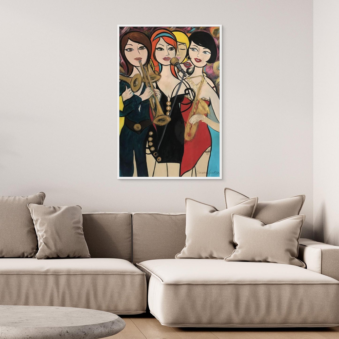 Köpa tavla – Tryck på Canvas Jazzkatterna