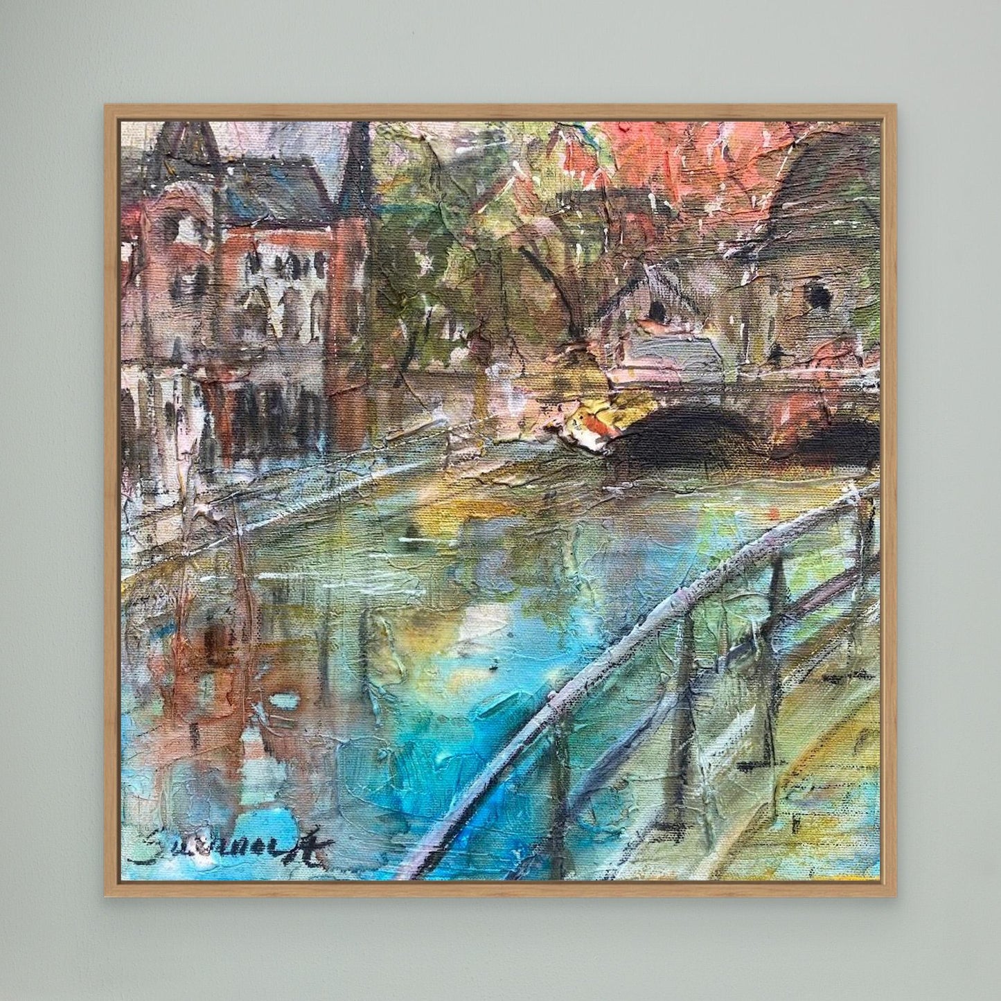 Konsttryck på canvasduk - Clarion Hotel, Örebro