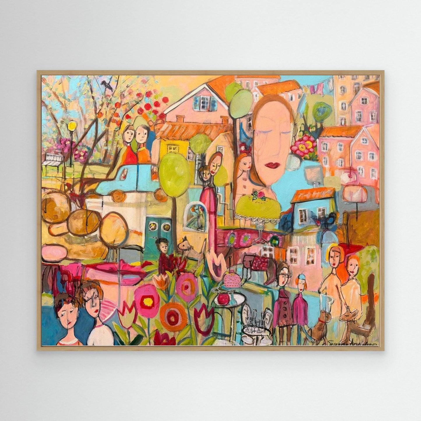 Färgglada tavlor - konsttryck/ prints 