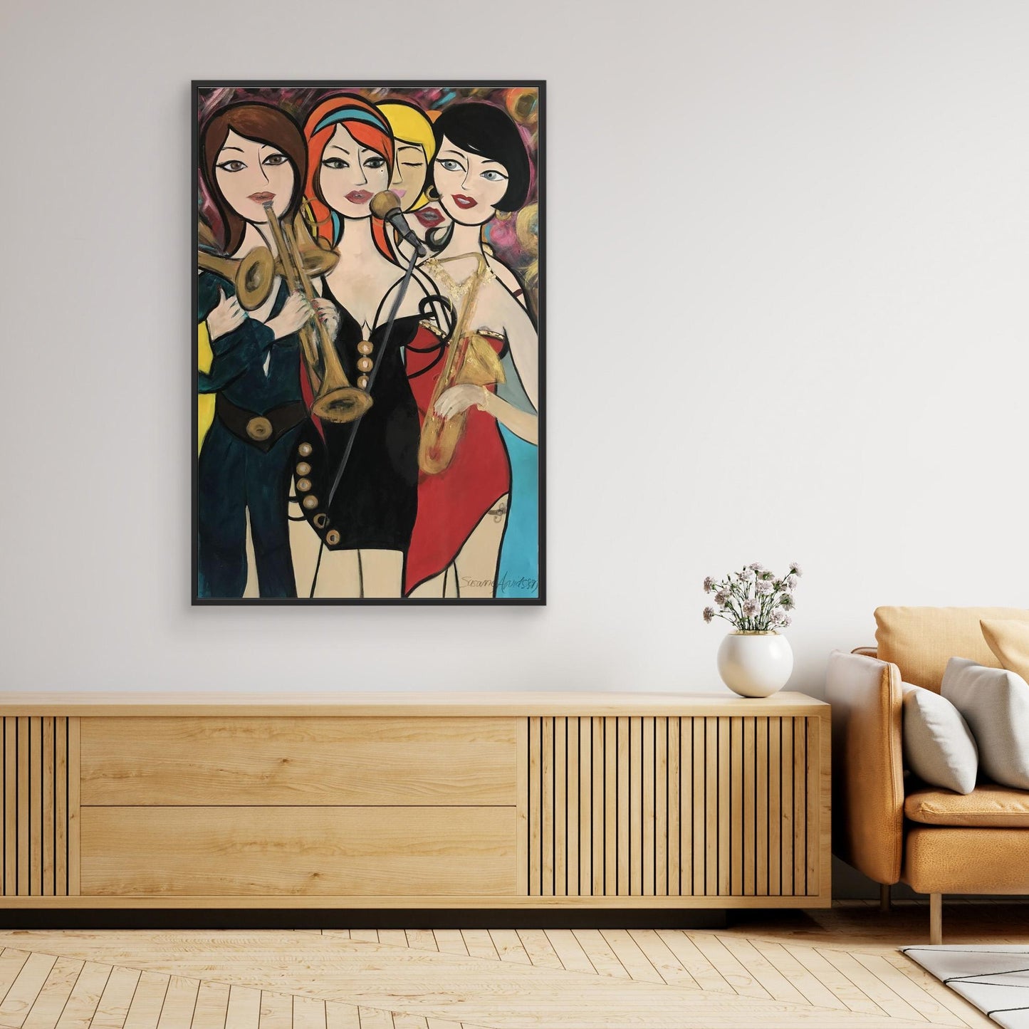 Köpa tavla – Tryck på Canvas Jazzkatterna