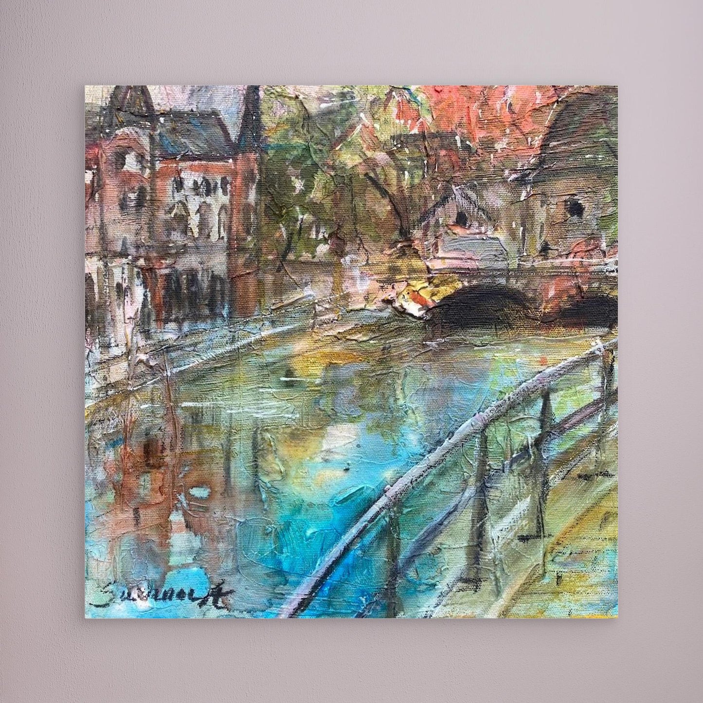 Konsttryck på canvasduk - Clarion Hotel, Örebro