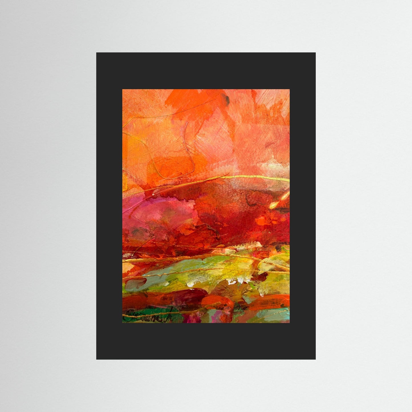 Fine Art Print - Abstrakt landskap 