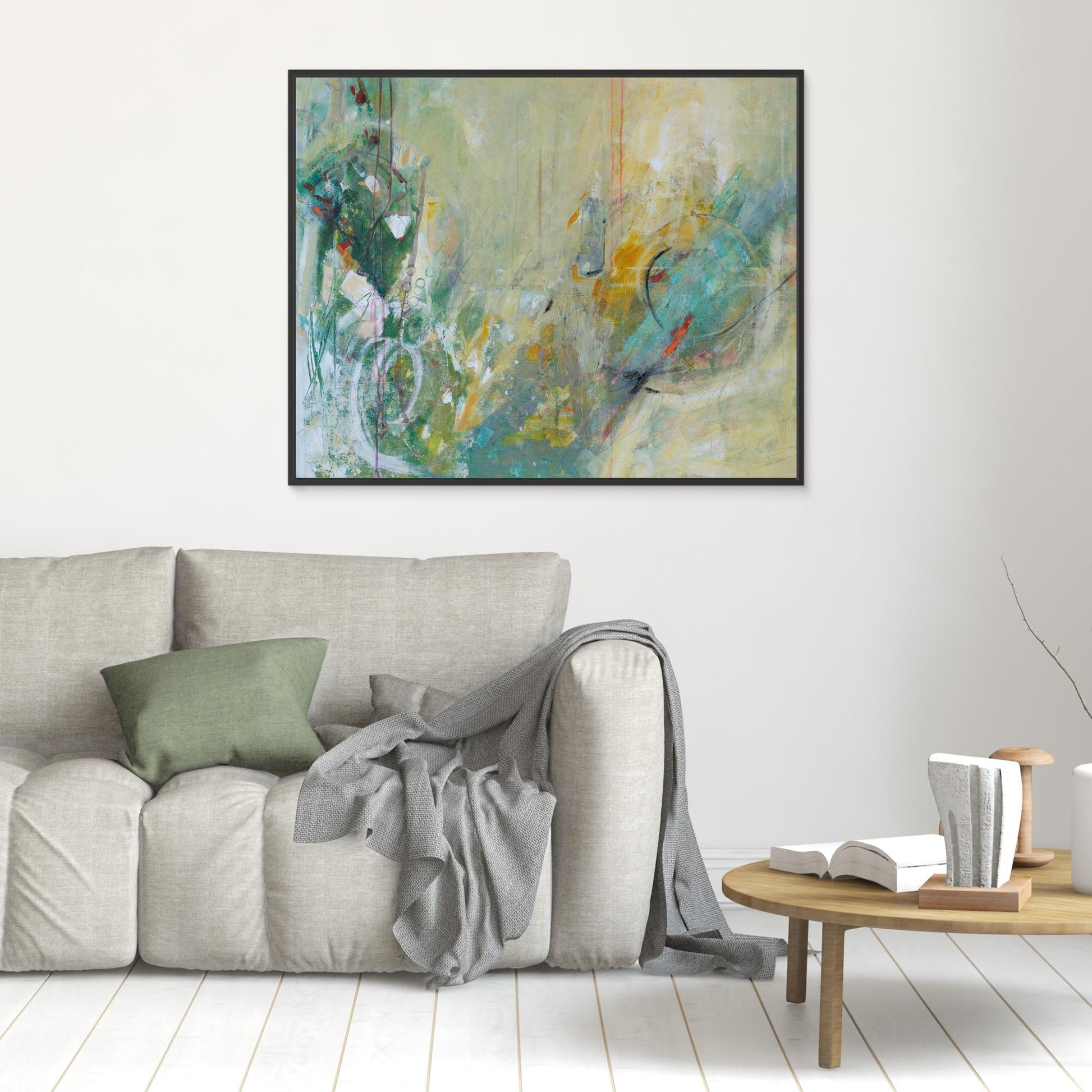 Lonely in a big world - Tryck på Canvas