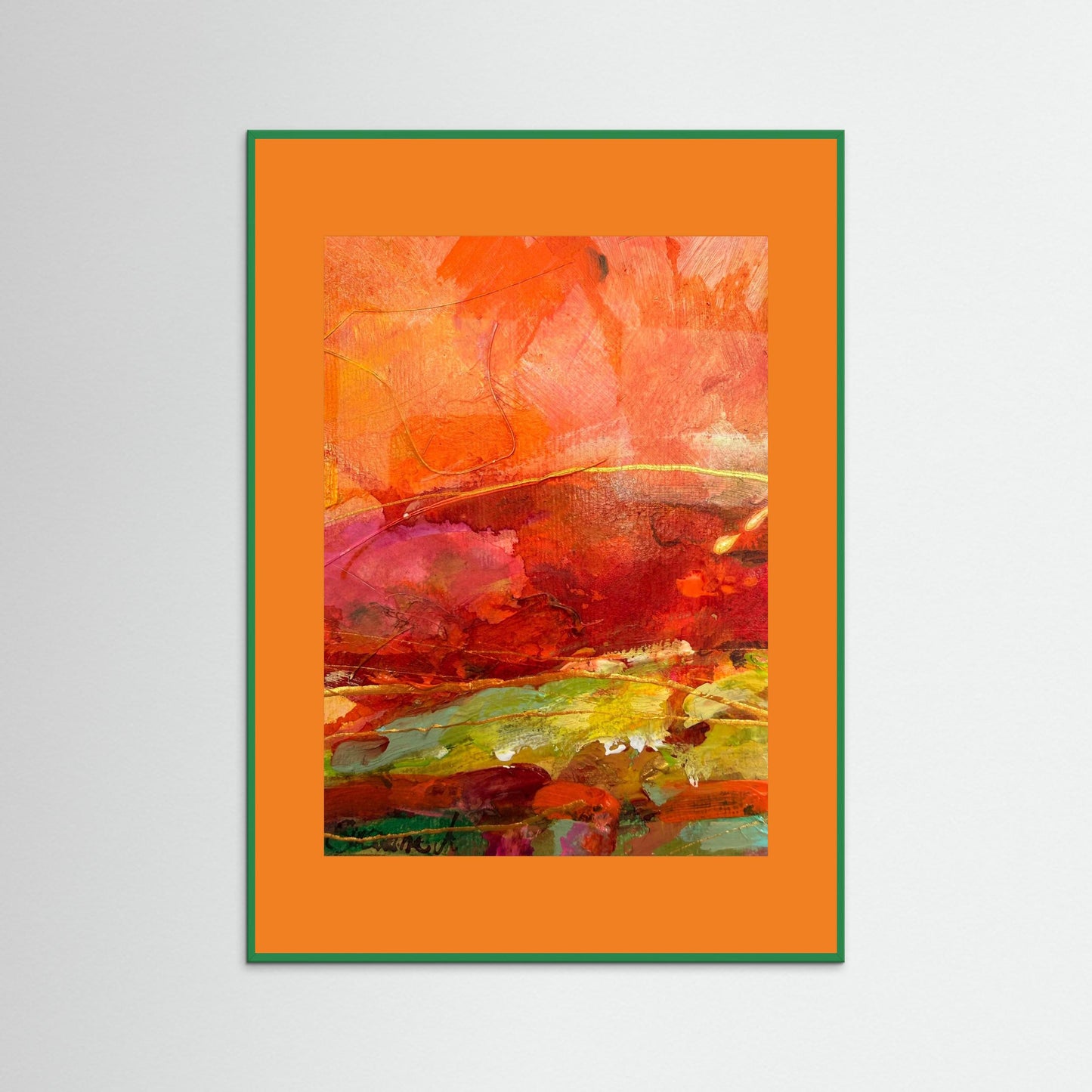Fine Art Print - Abstrakt landskap 