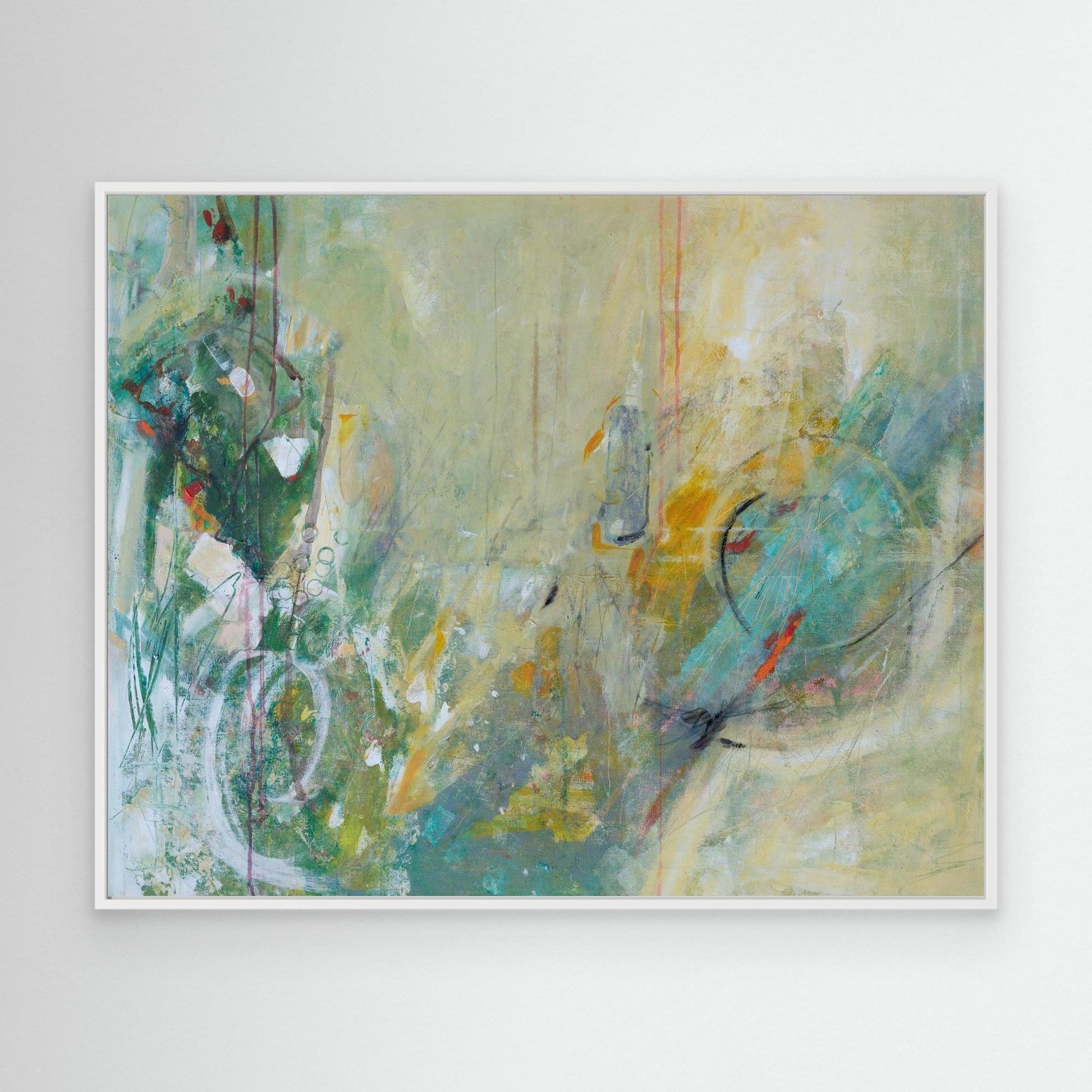 Lonely in a big world - Tryck på Canvas