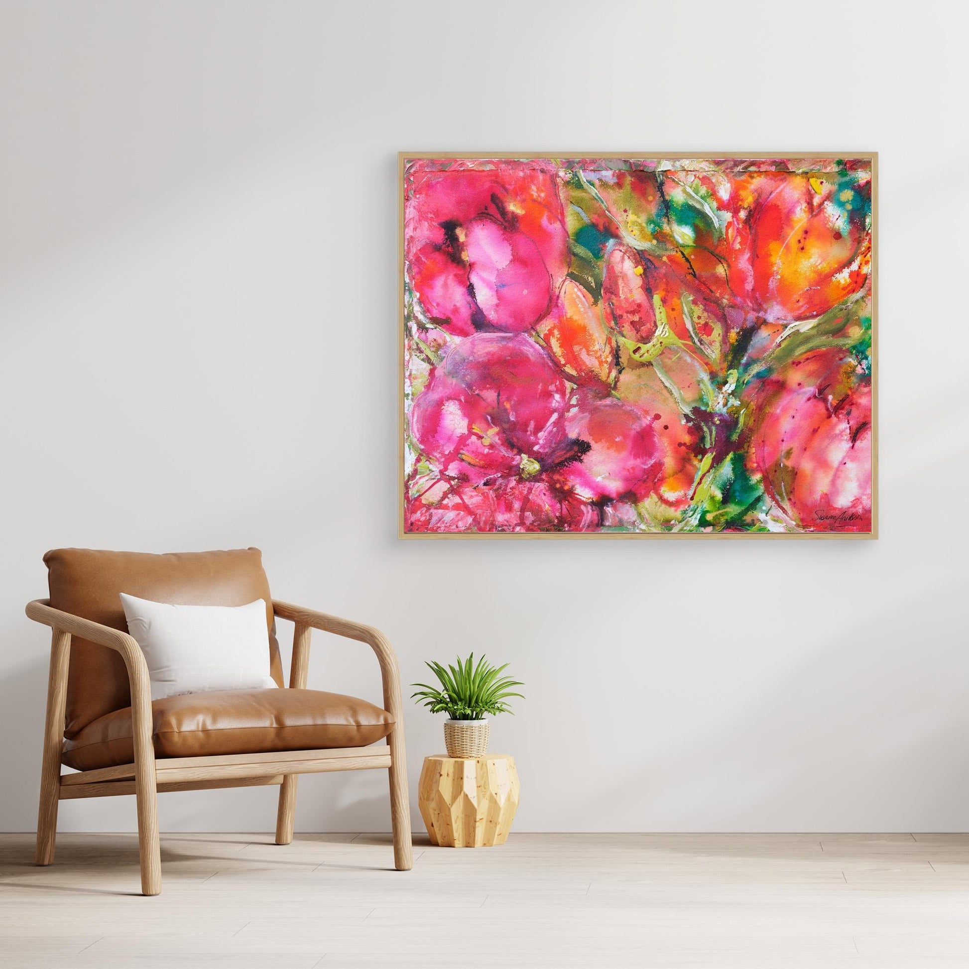 Flower - Tryck på Canvas i olika storlekar 