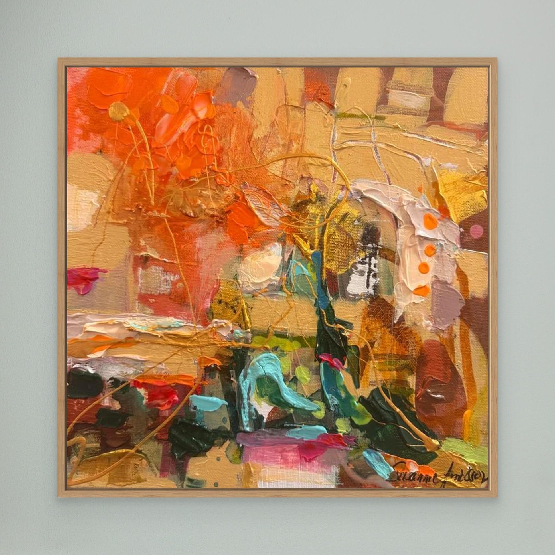 La Portal - Konsttryck på canvas