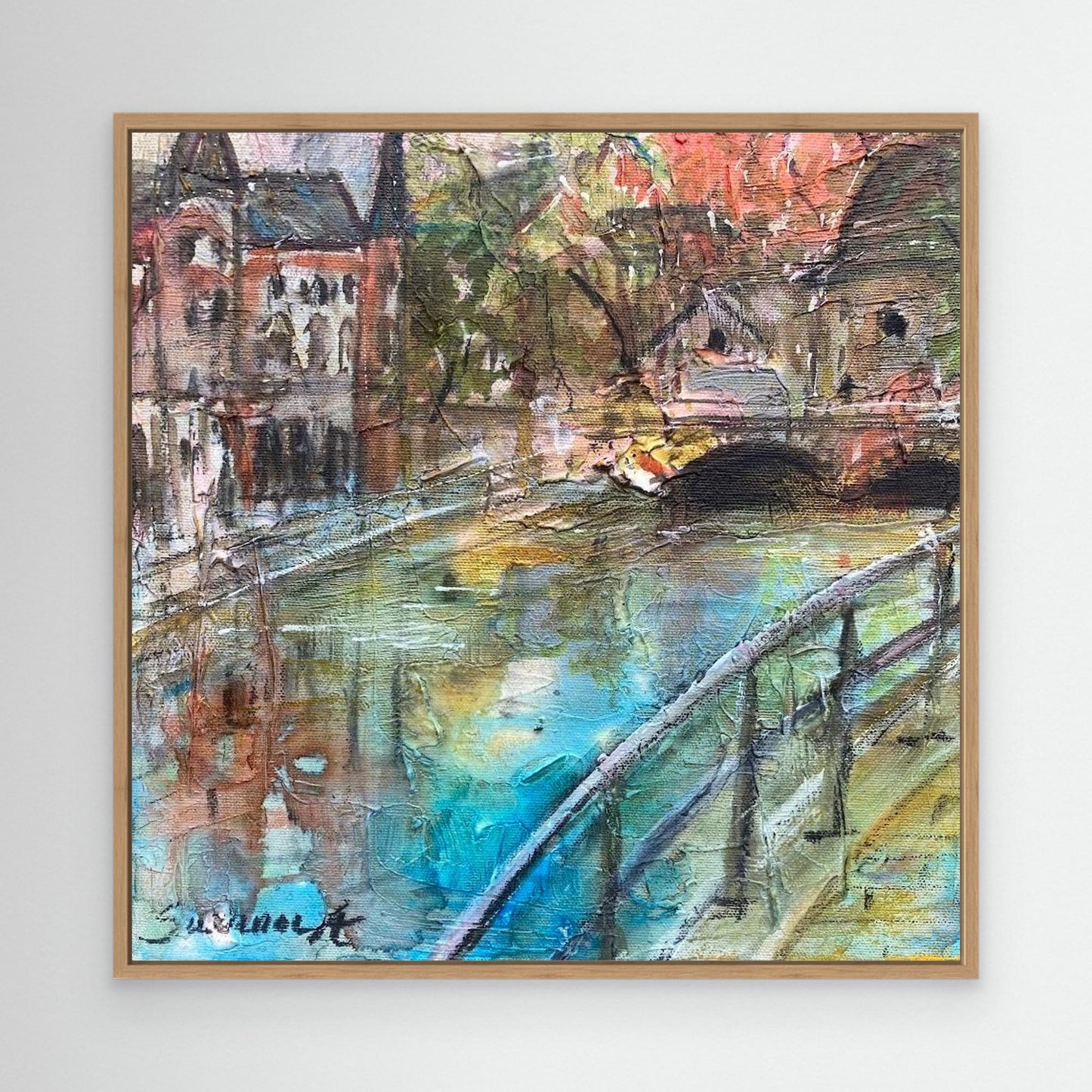 Konsttryck på canvasduk - Clarion Hotel, Örebro