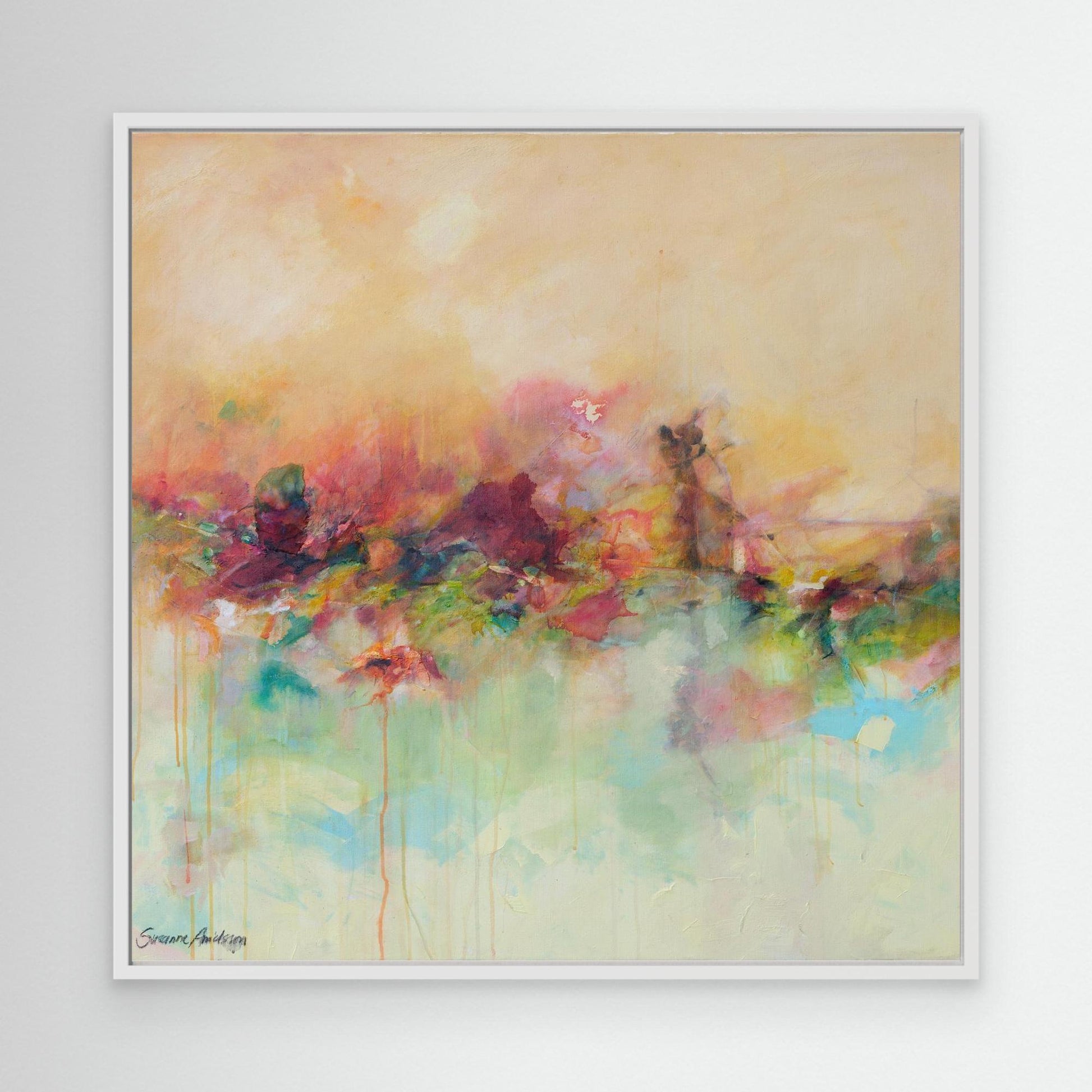 Konsttryck på canvas- Violinisten