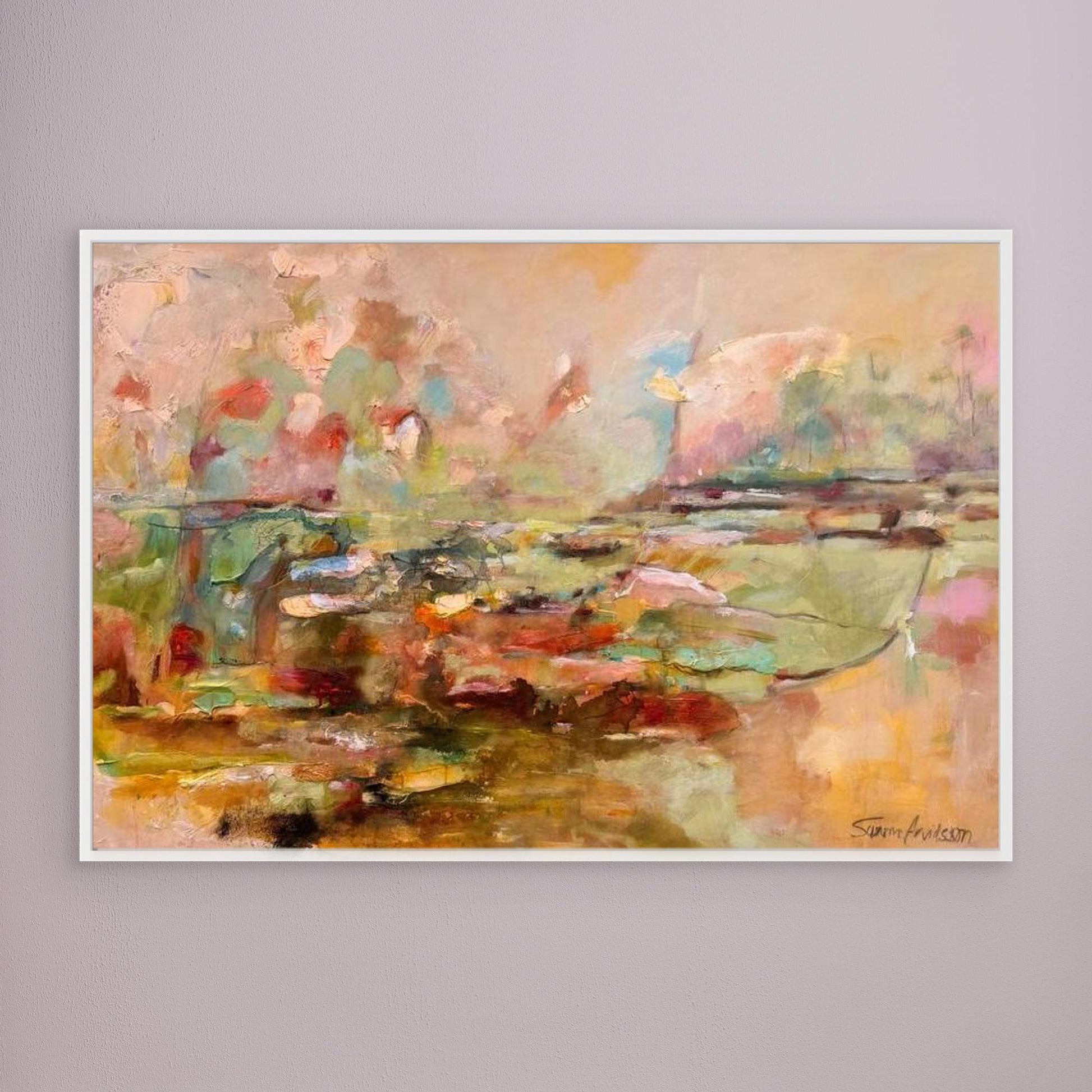 Timeless- En abstrakt målning - Konsttryck 