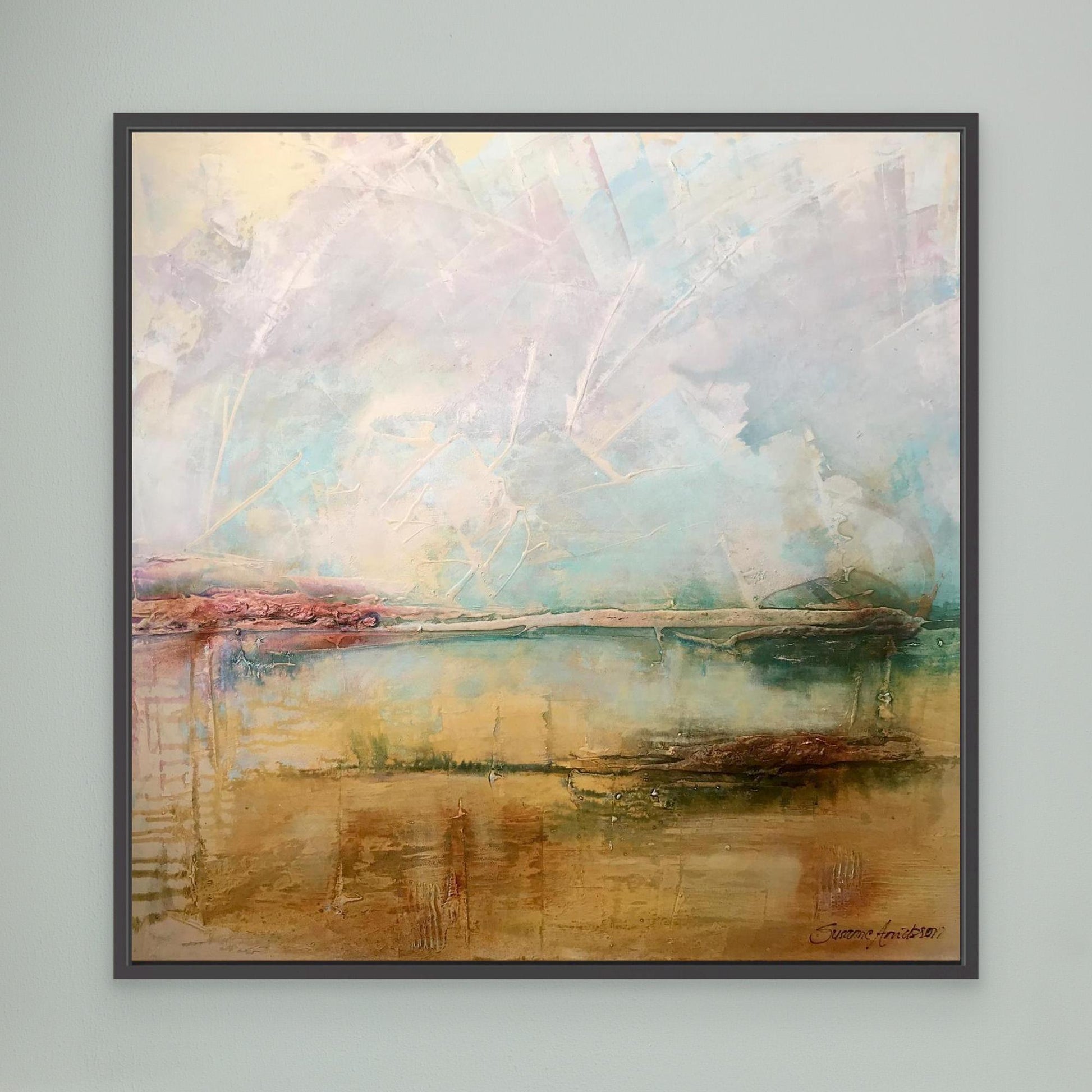 Köpa tavla – Tryck på Canvas Soft Horizon