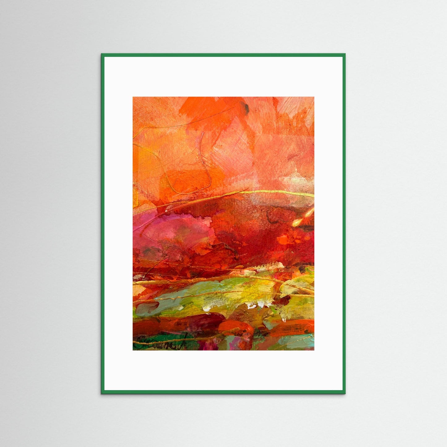 Fine Art Print - Abstrakt landskap 