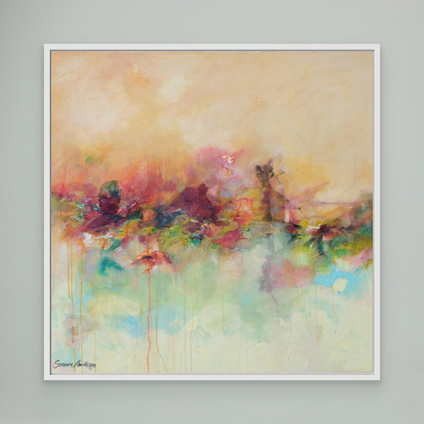 Konsttryck på canvas- Violinisten