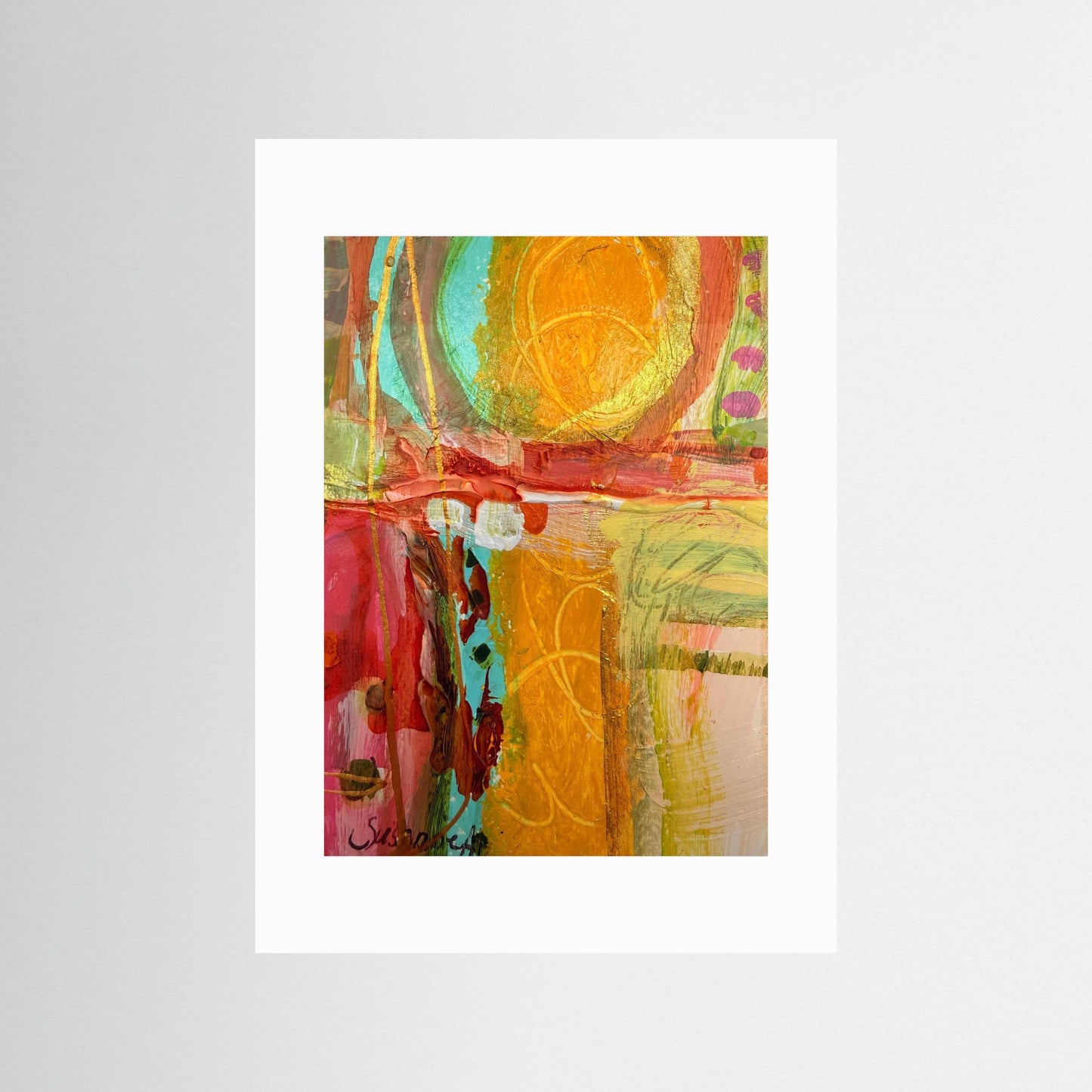 Fine Art Print - Abstrakt Landskap 