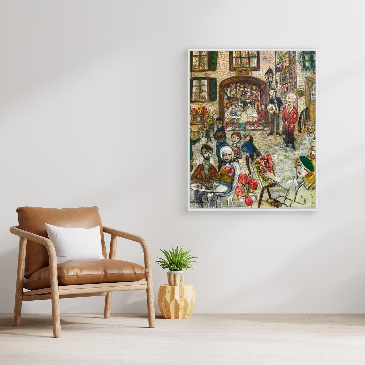 Country village - canvasprints
